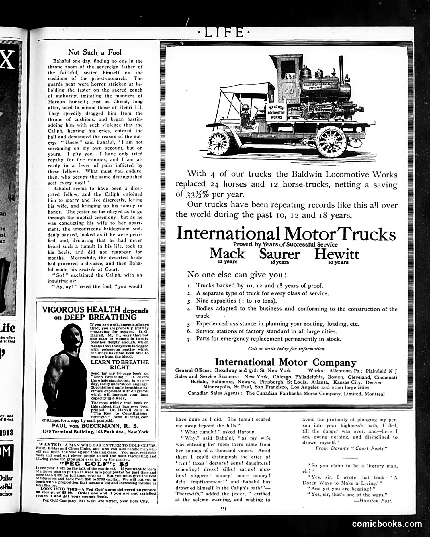 Life — March 13, 1913 — page 39 of 44