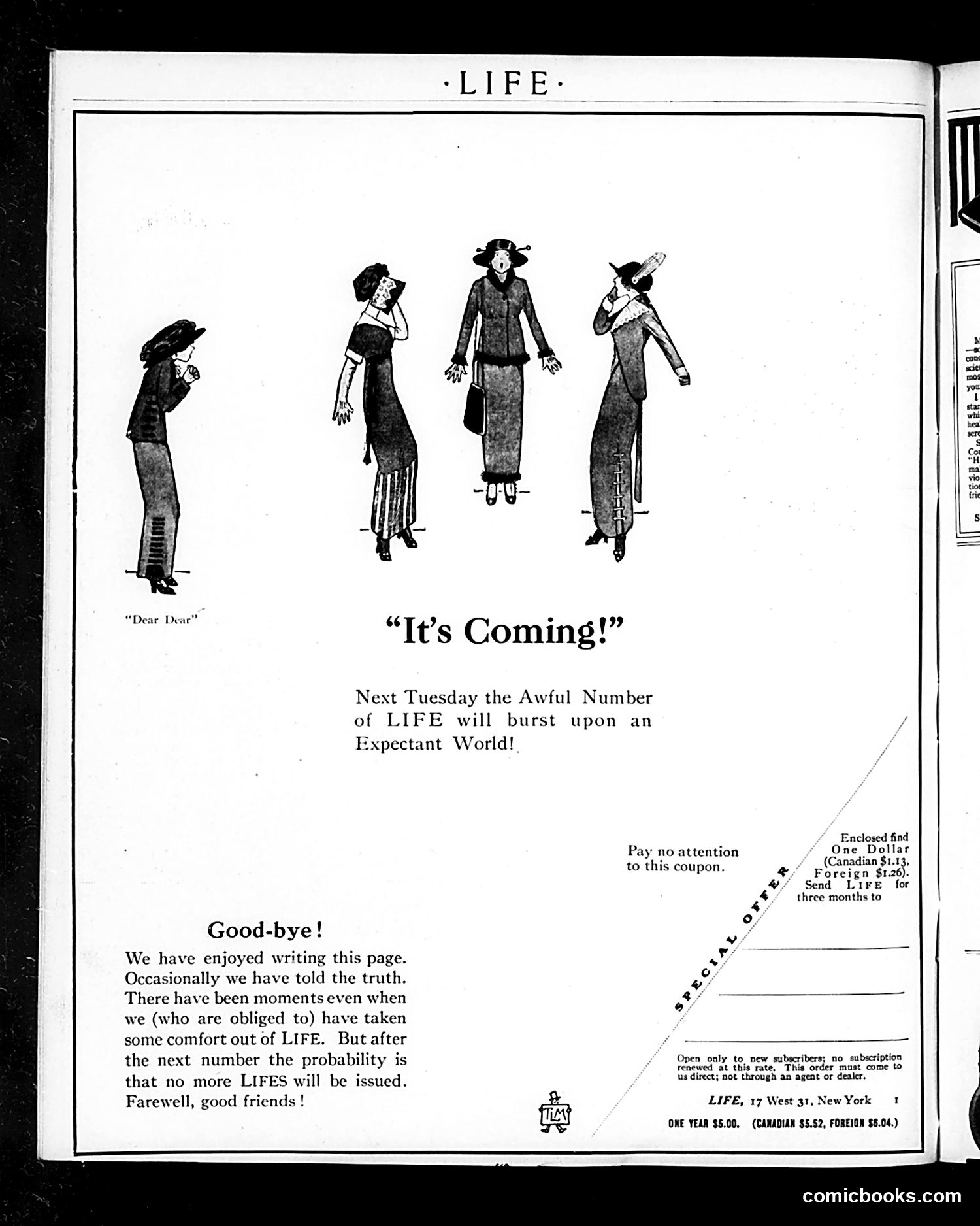 Life — March 20, 1913 — page 4 of 44