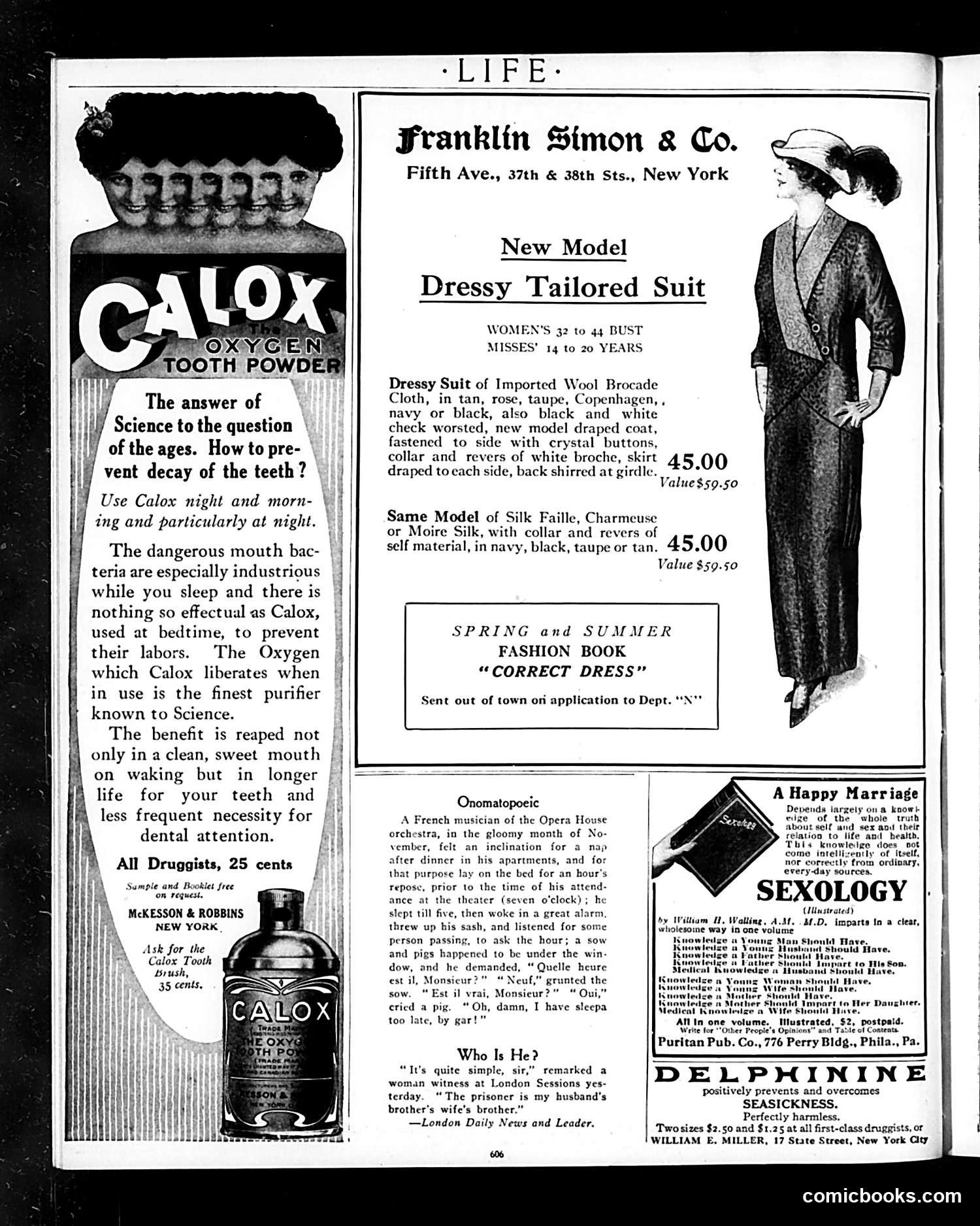 Life — March 27, 1913 — page 6 of 60