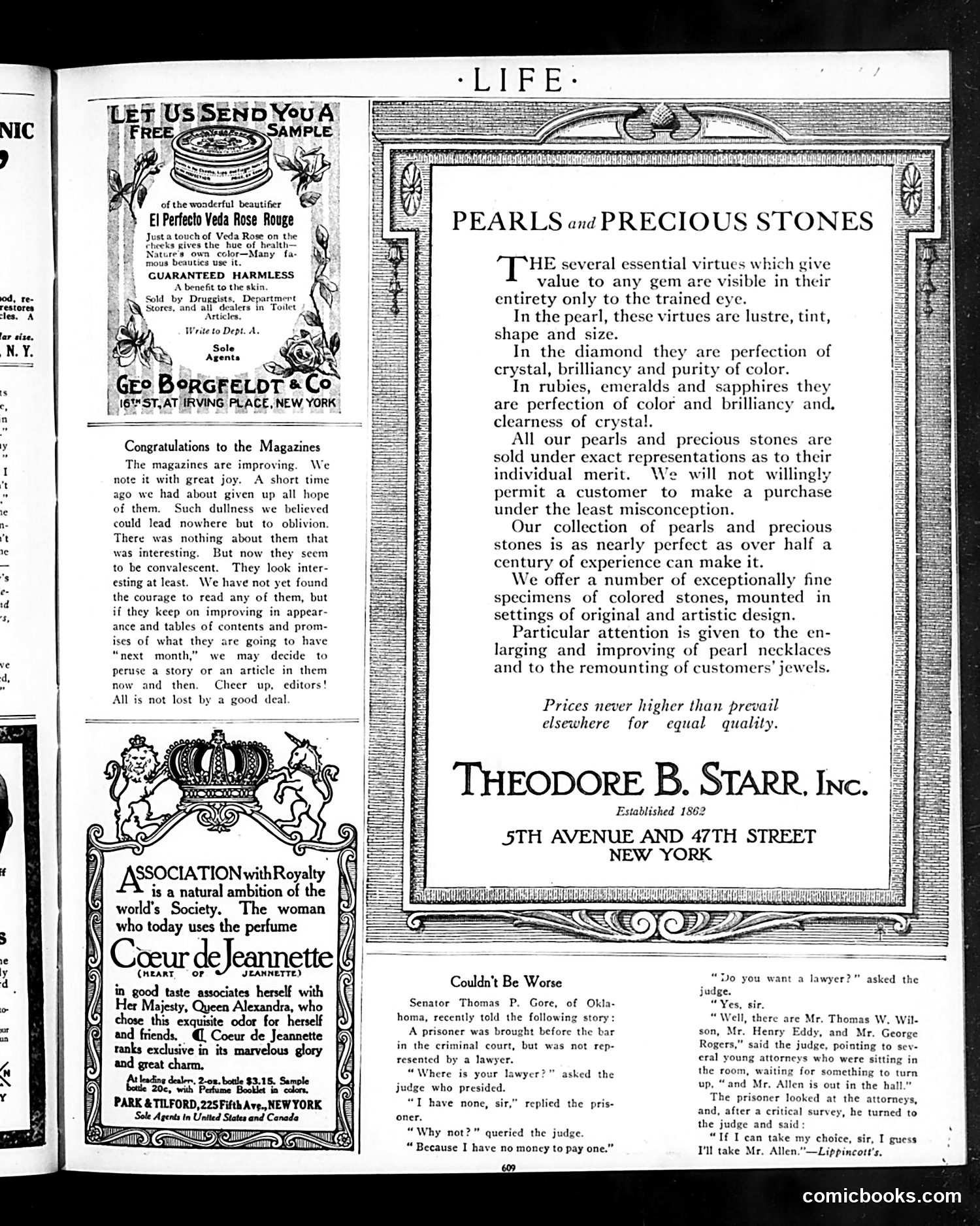 Life — March 27, 1913 — page 9 of 60