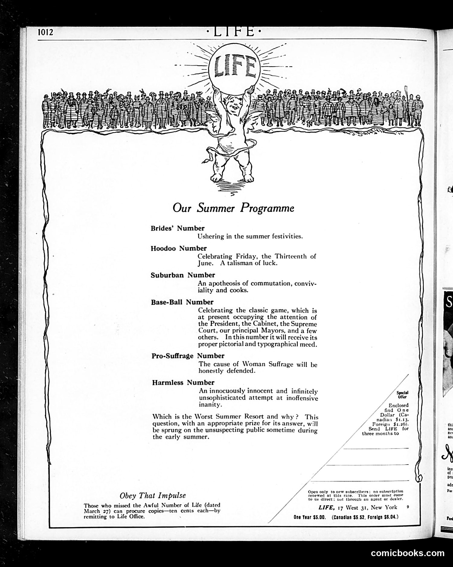 Life — May 22, 1913 — page 4 of 48