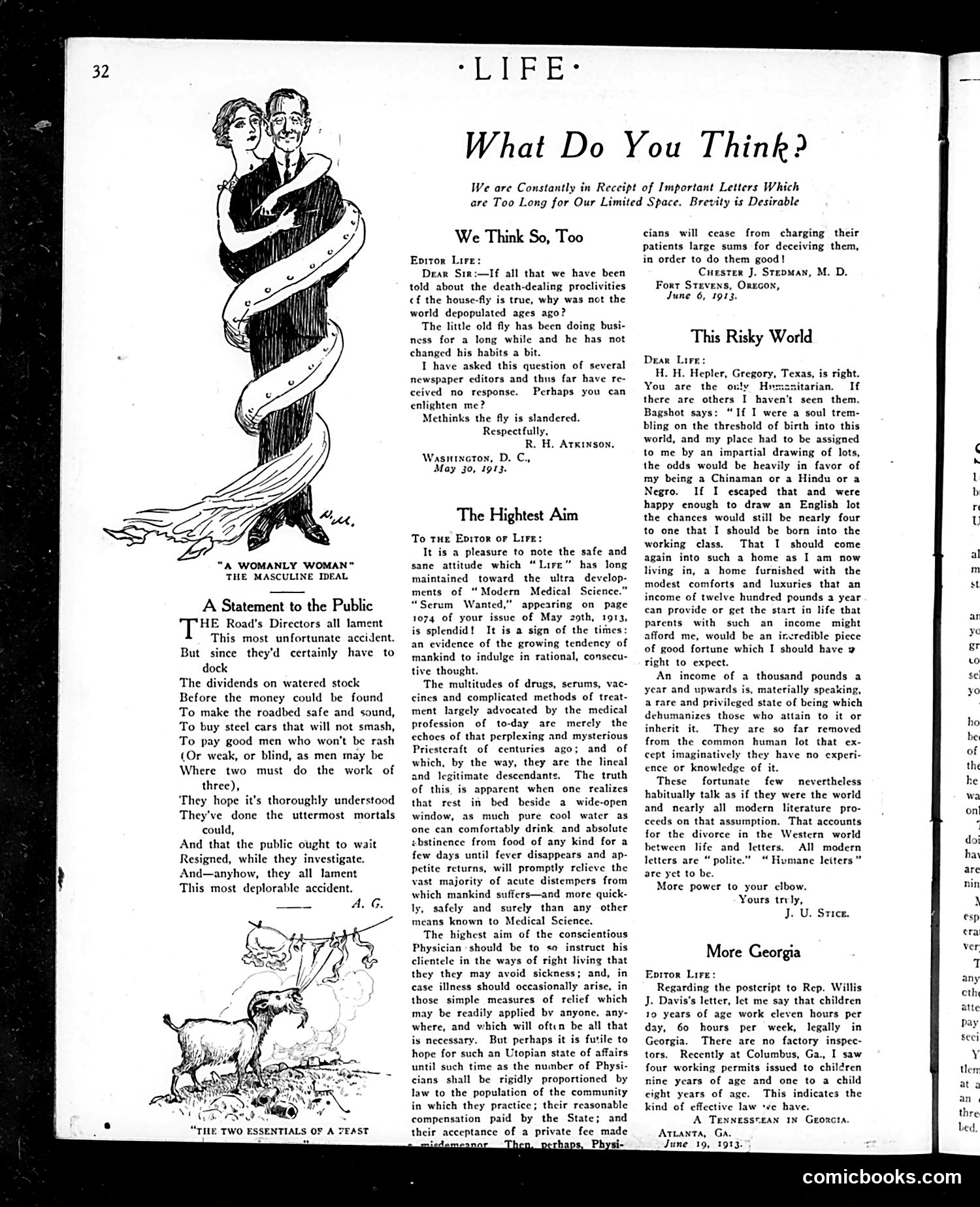 Life — July 3, 1913 — page 32 of 48