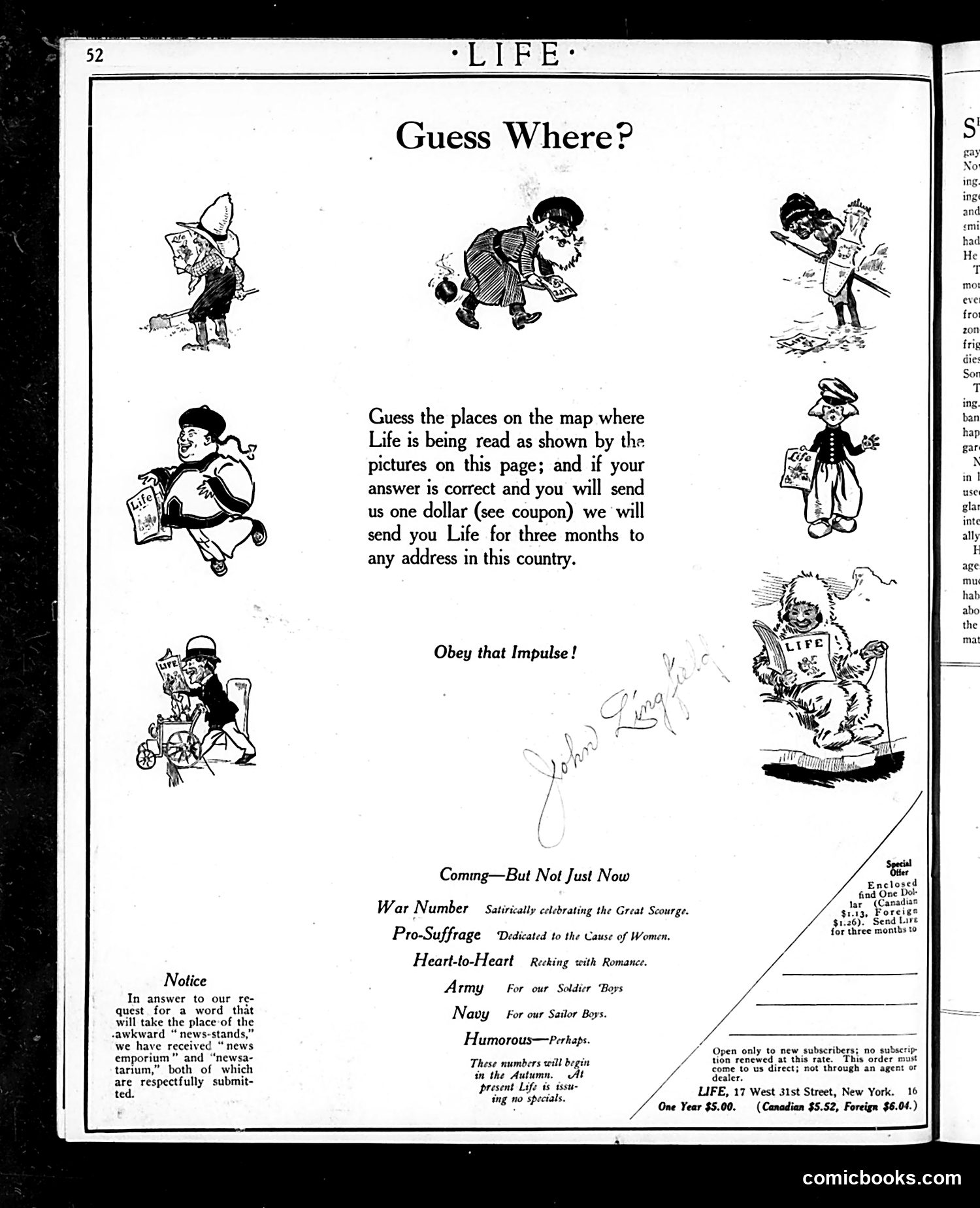 Life — July 10, 1913 — page 4 of 44