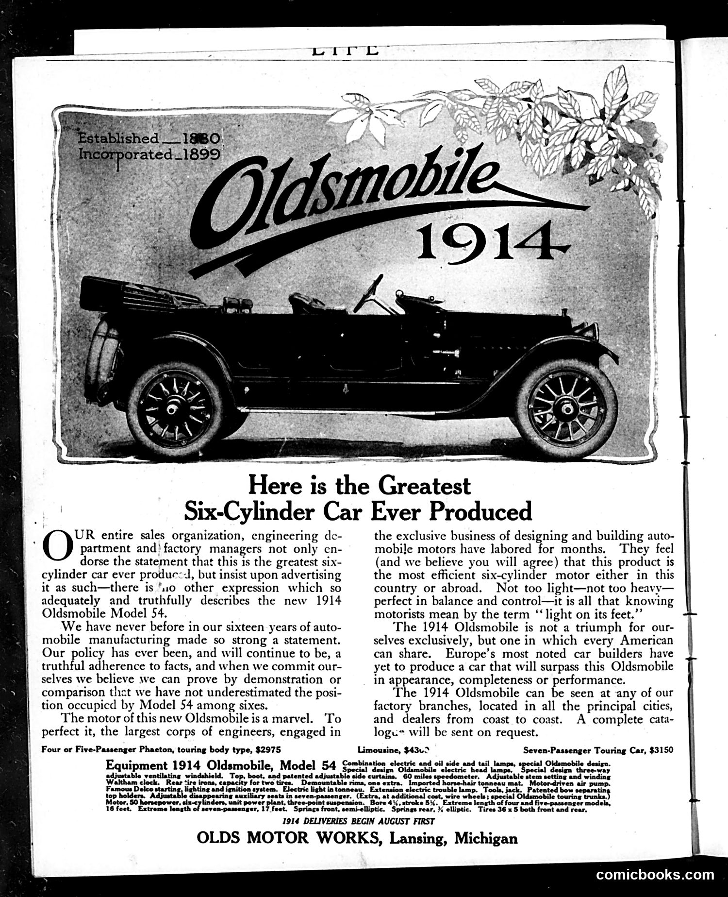 Life — August 7, 1913 — page 6 of 40