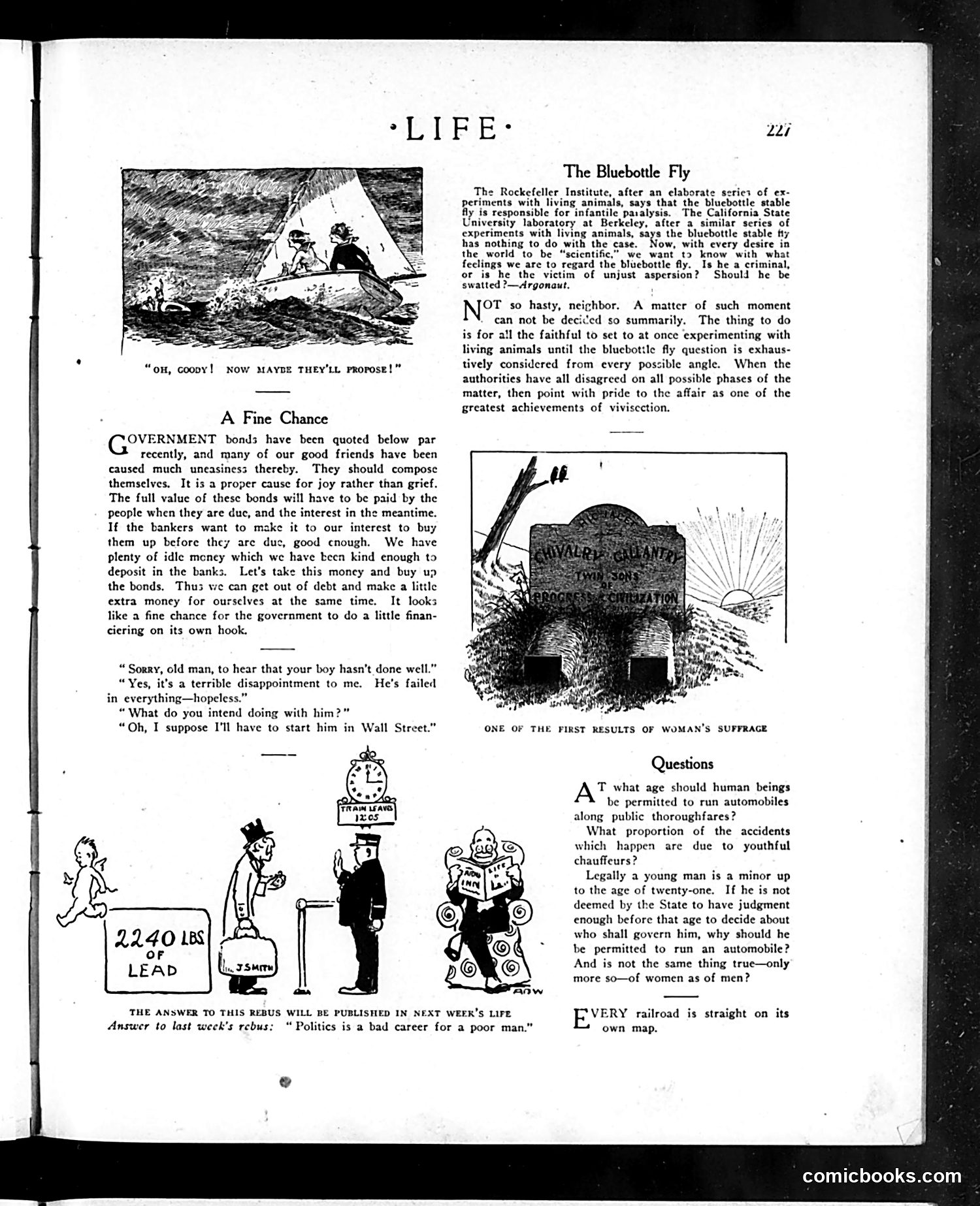 Life — August 7, 1913 — page 15 of 40
