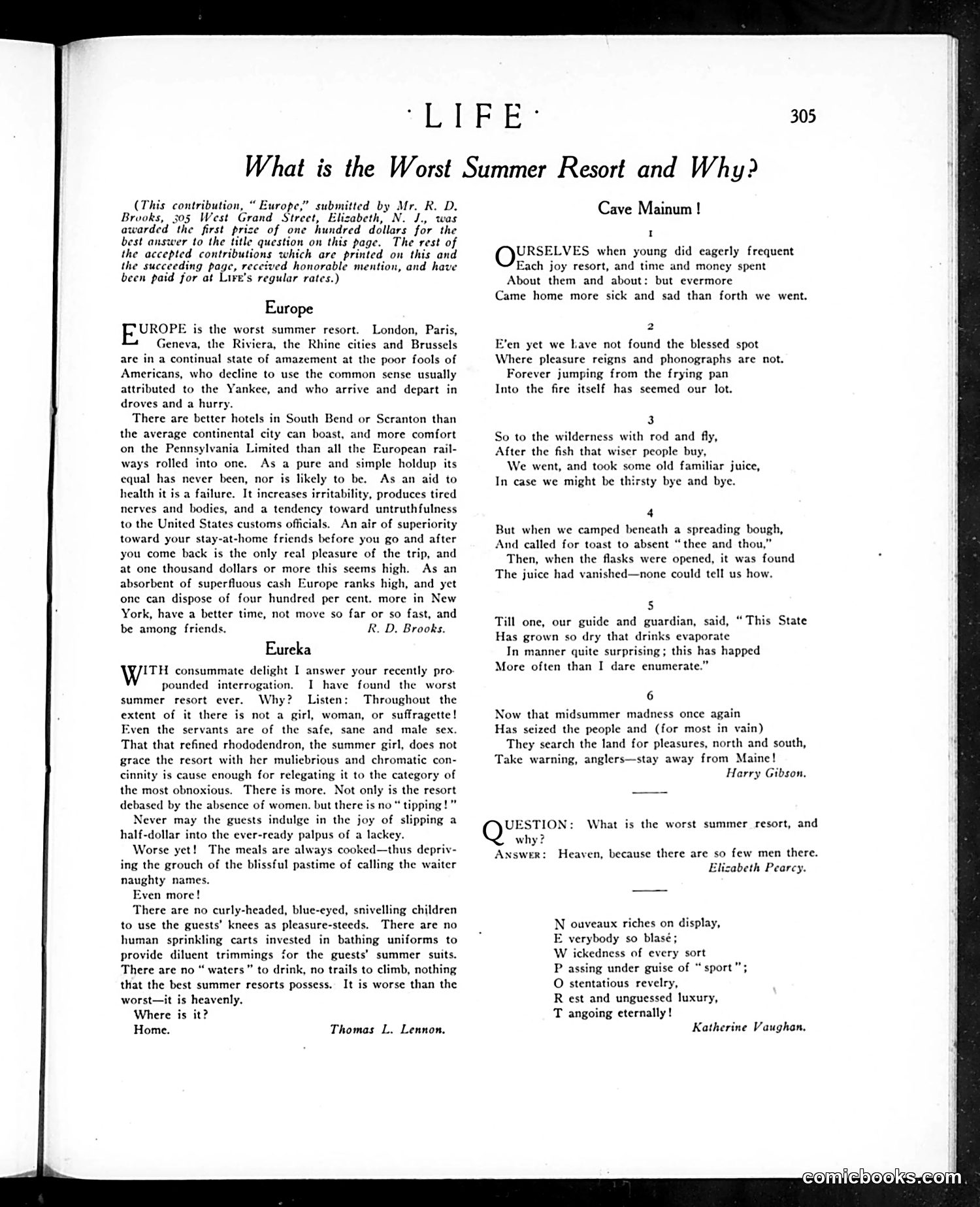 Life — August 21, 1913 — page 13 of 40