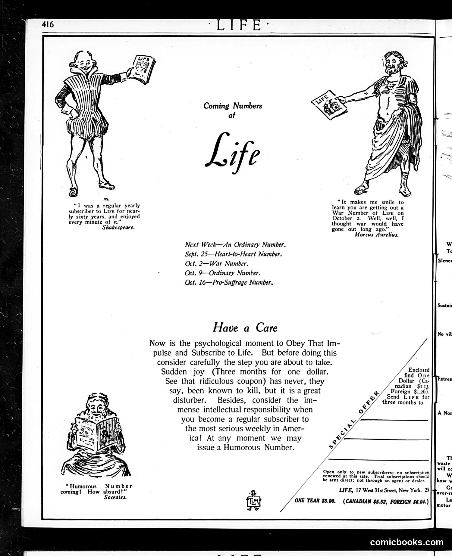 Life — September 11, 1913 — page 4 of 44