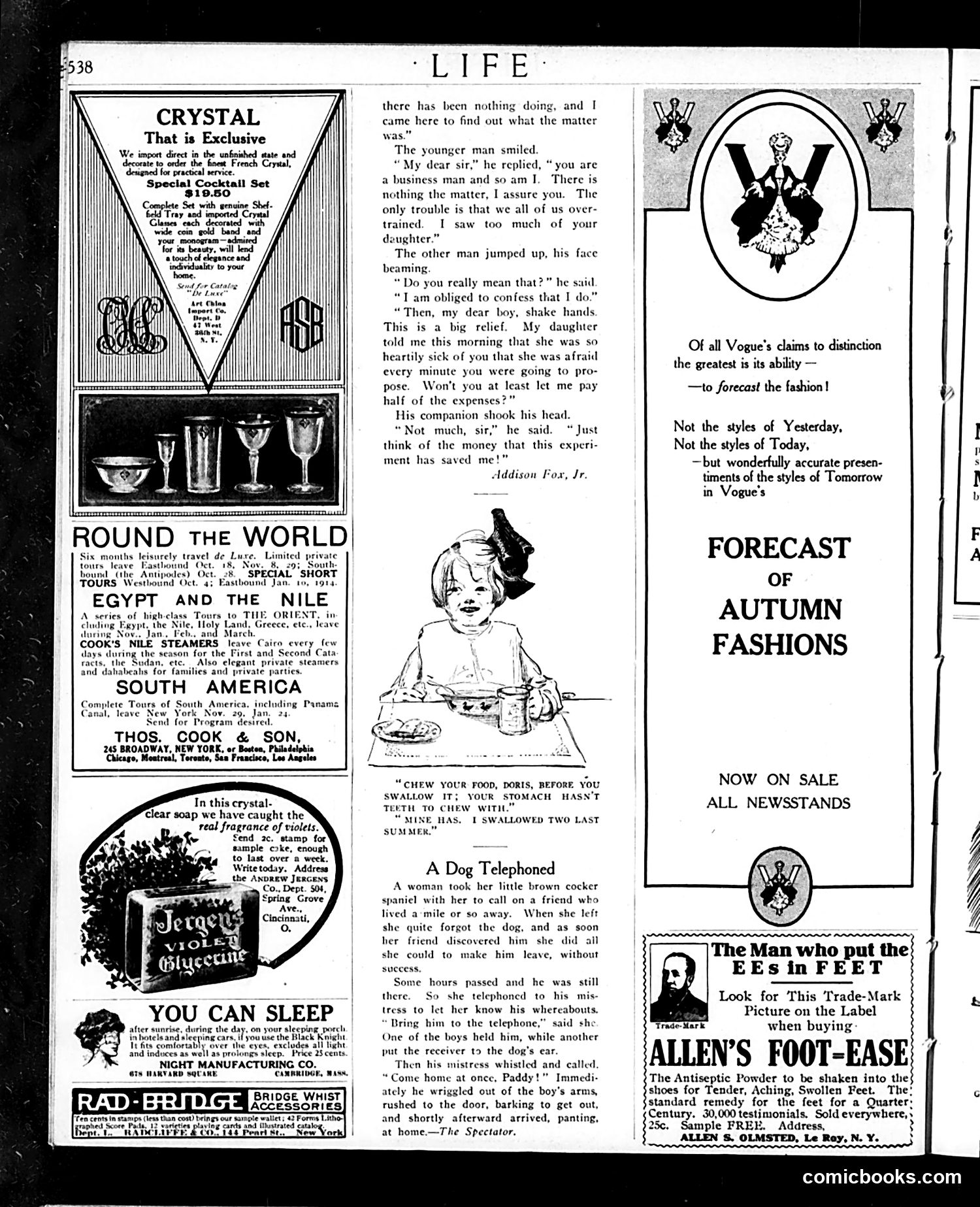 Life — September 25, 1913 — page 38 of 43