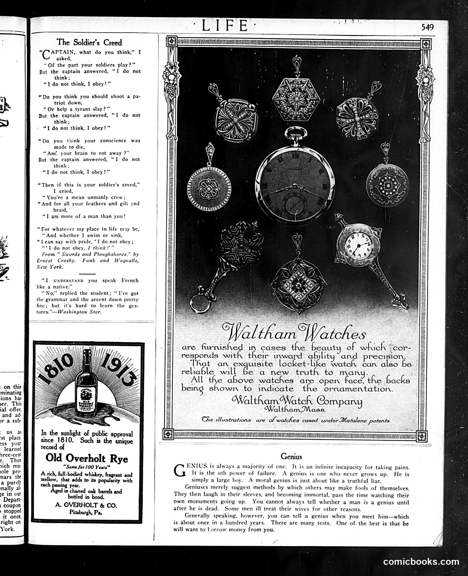Life — October 2, 1913 — page 5 of 48