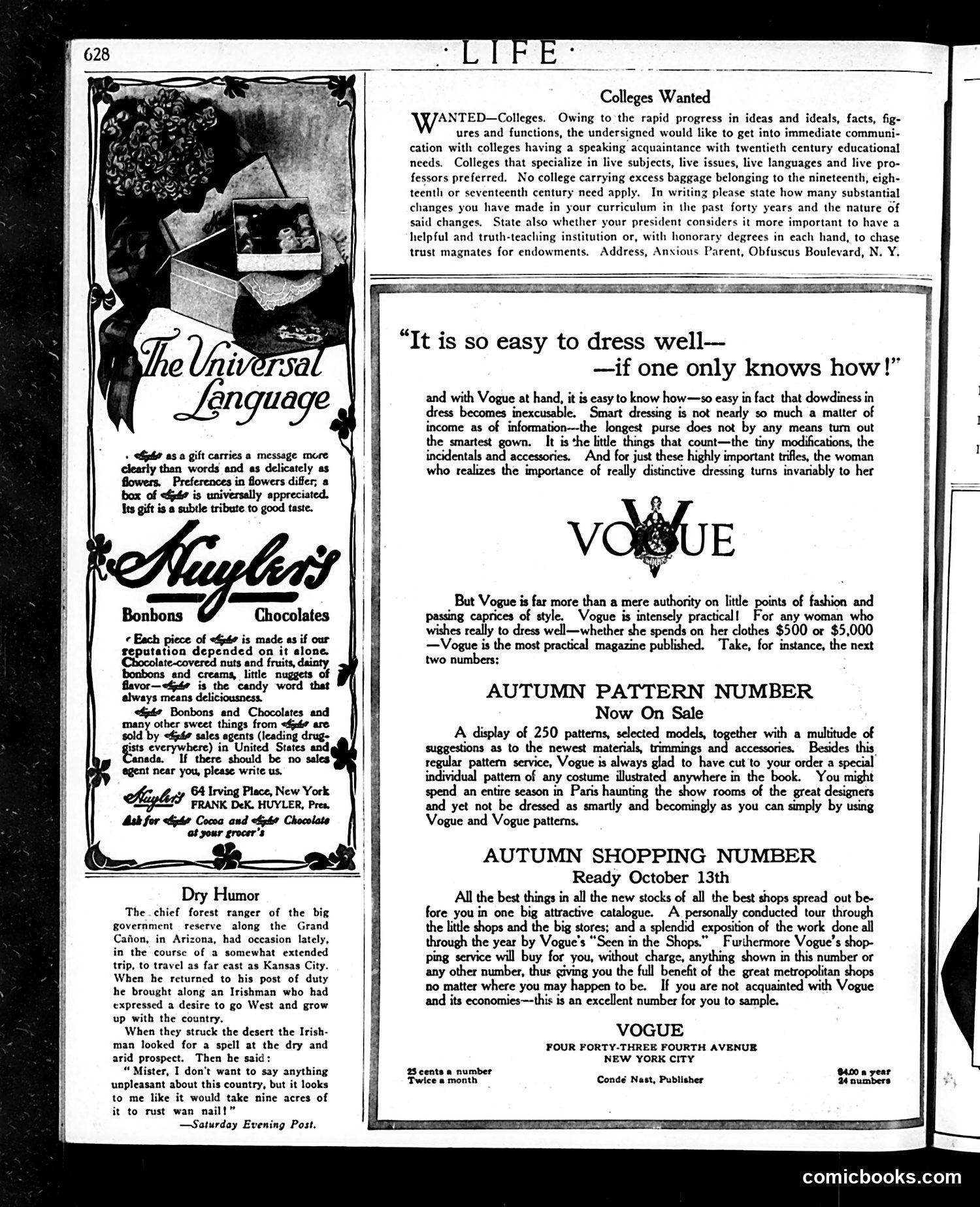 Life — October 9, 1913 — page 36 of 44