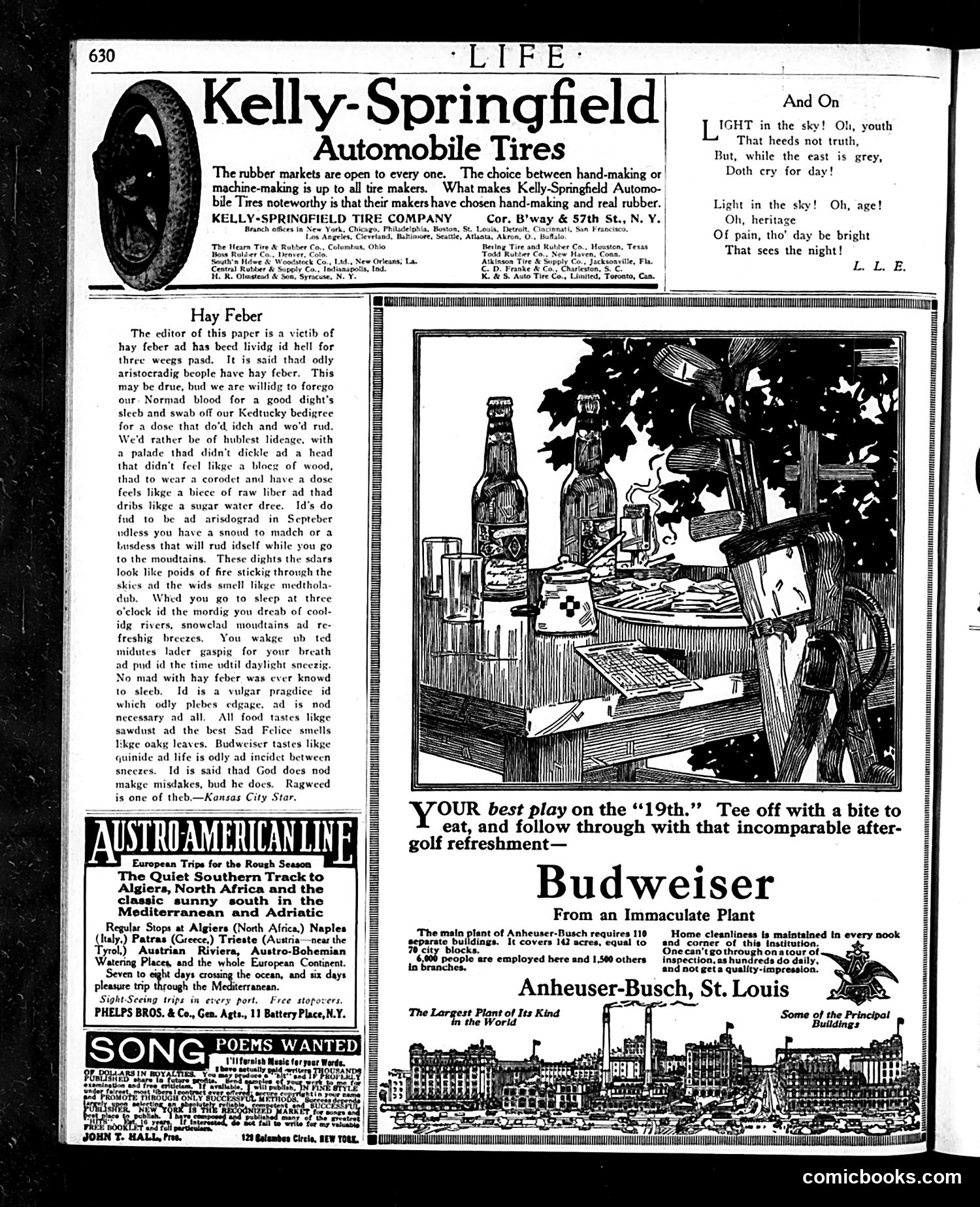 Life — October 9, 1913 — page 38 of 44