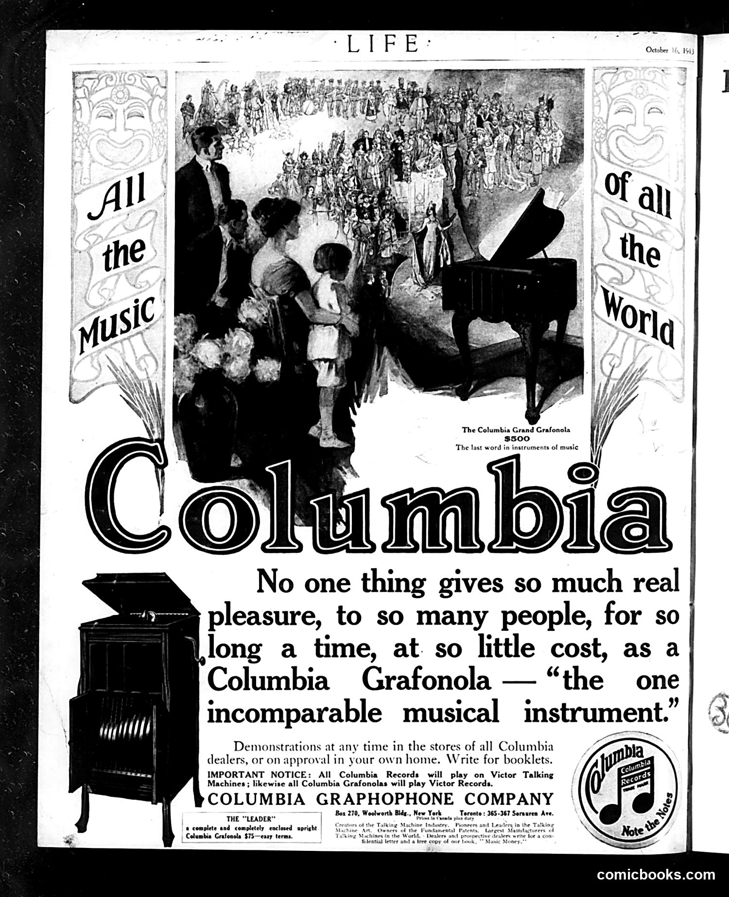 Life — October 16, 1913 — page 44 of 44