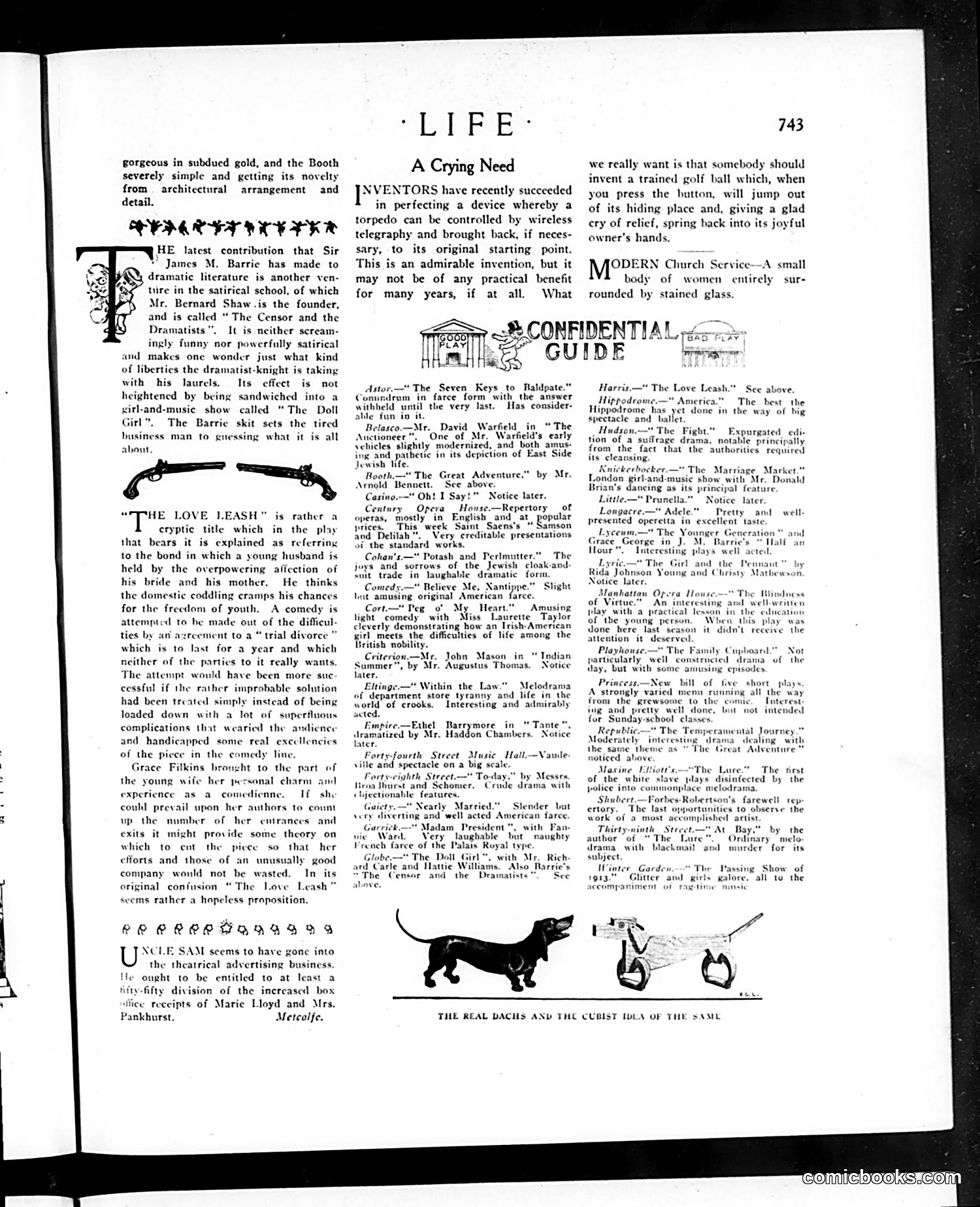 Life — October 30, 1913 — page 23 of 40