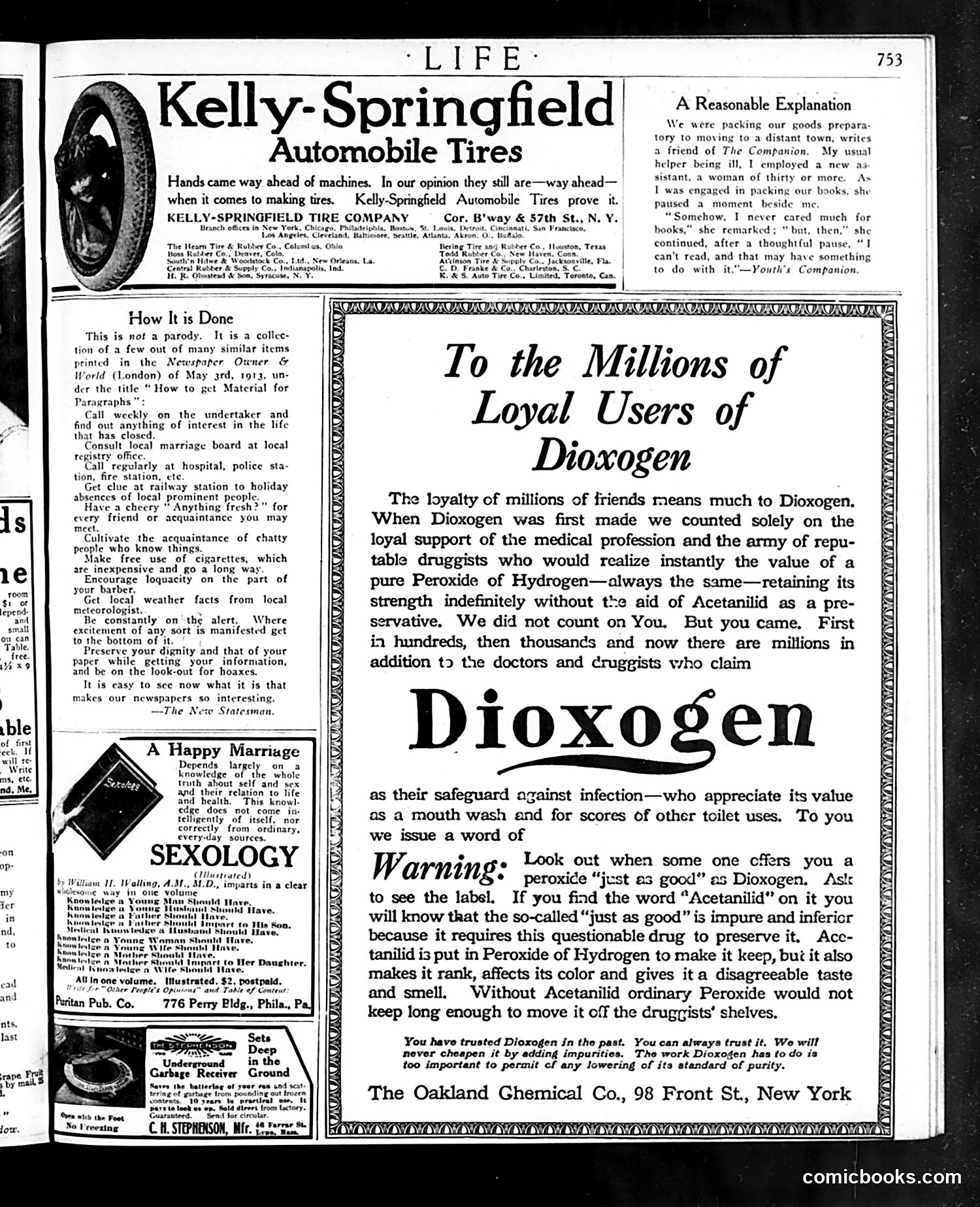 Life — October 30, 1913 — page 33 of 40