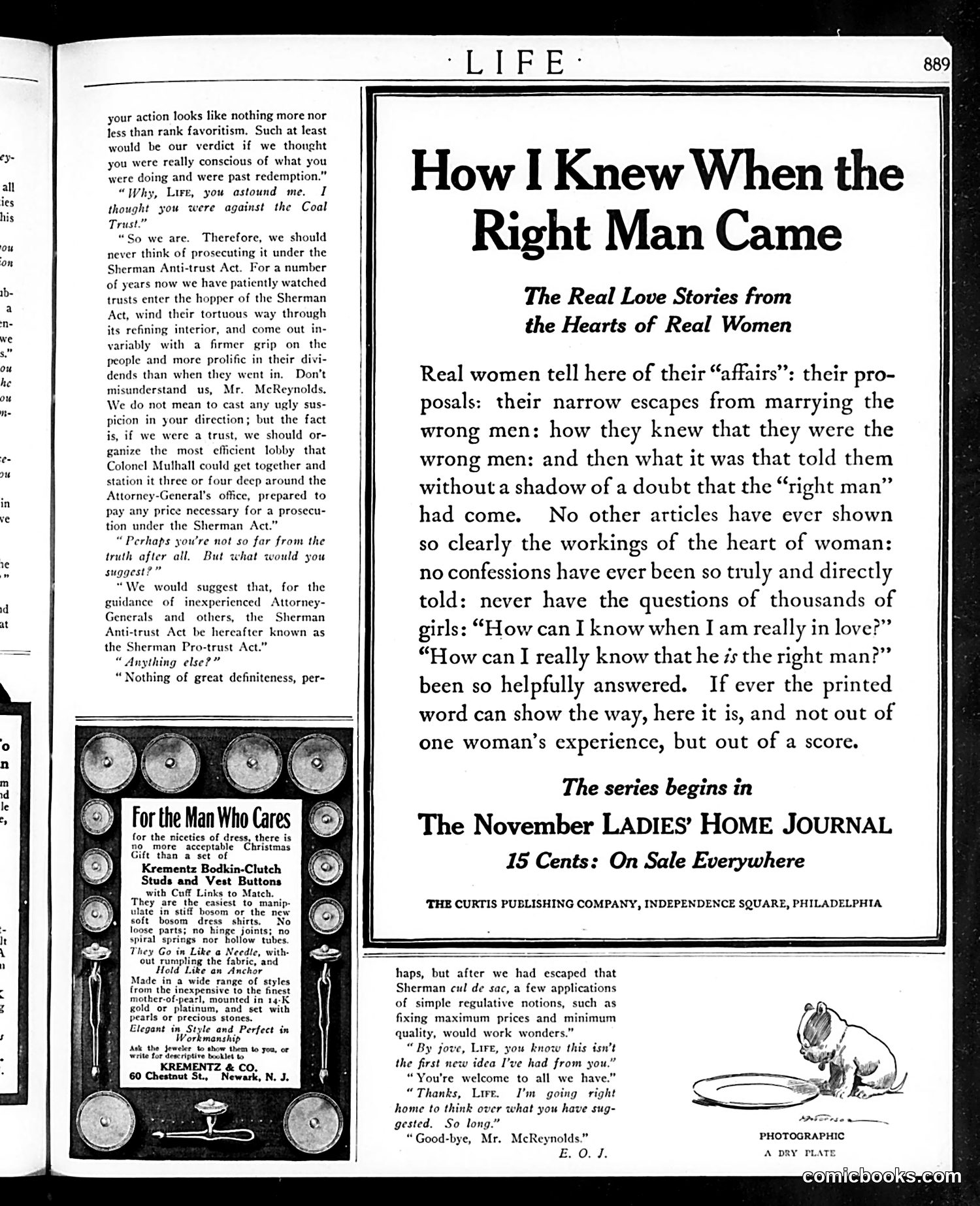 Life — November 20, 1913 — page 33 of 44