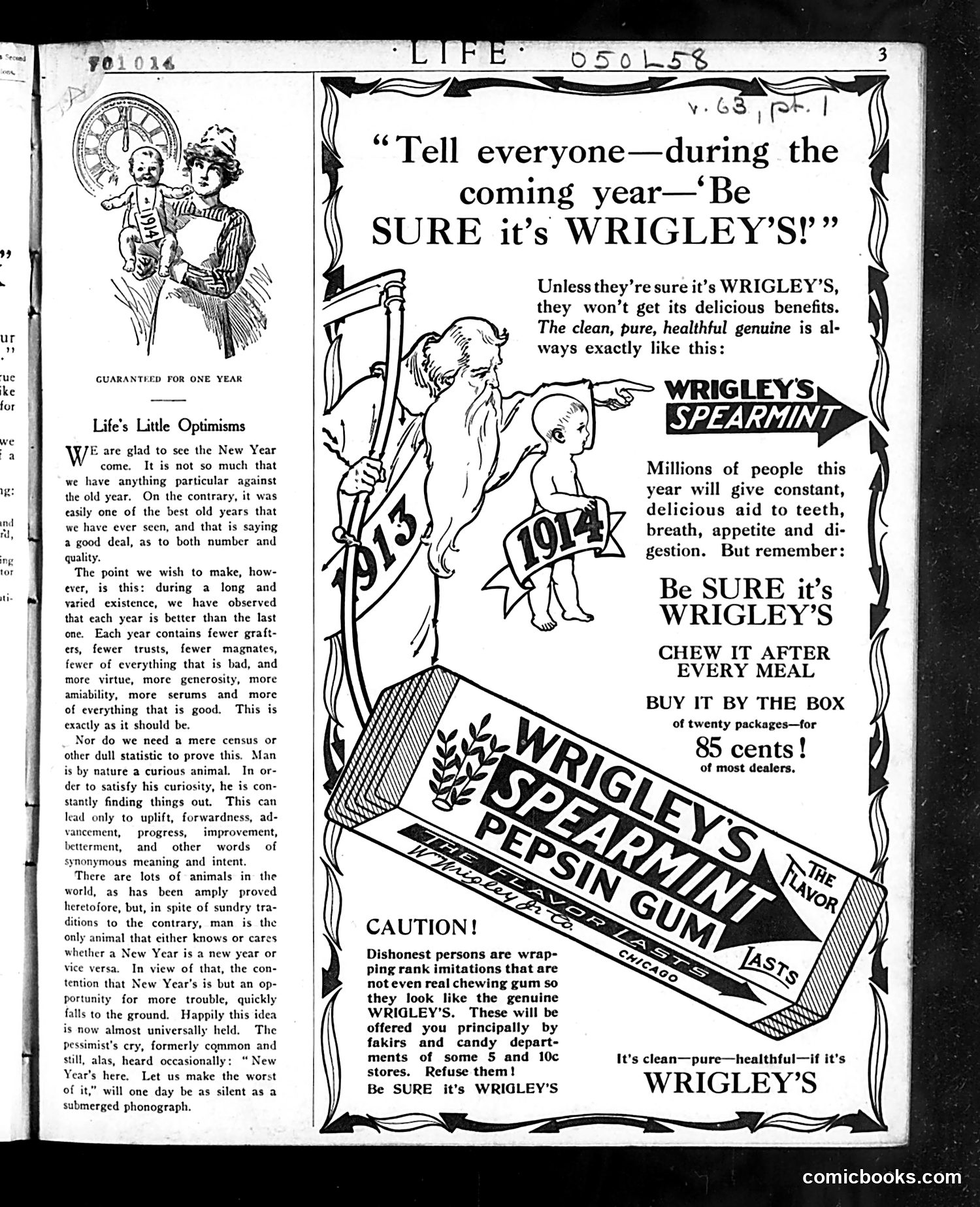 Life — January 1, 1914 — page 3 of 44
