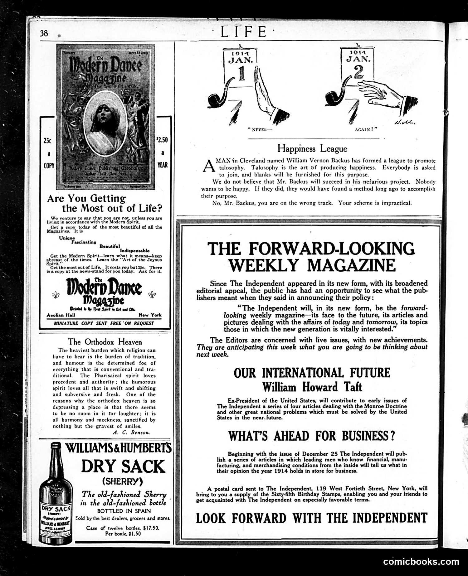 Life — January 1, 1914 — page 38 of 44