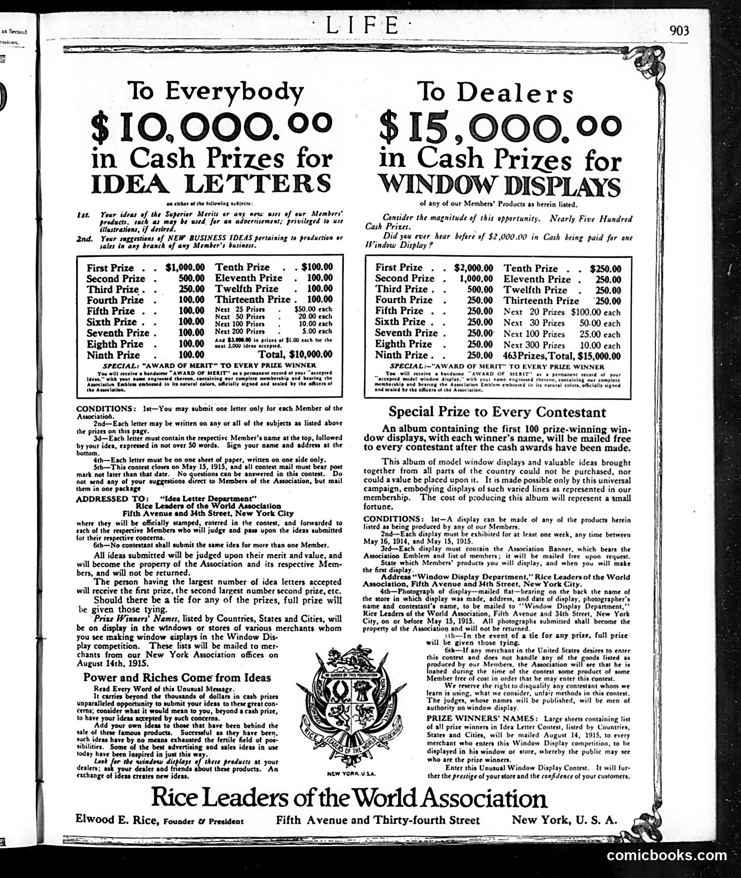 Life — May 21, 1914 — page 3 of 52