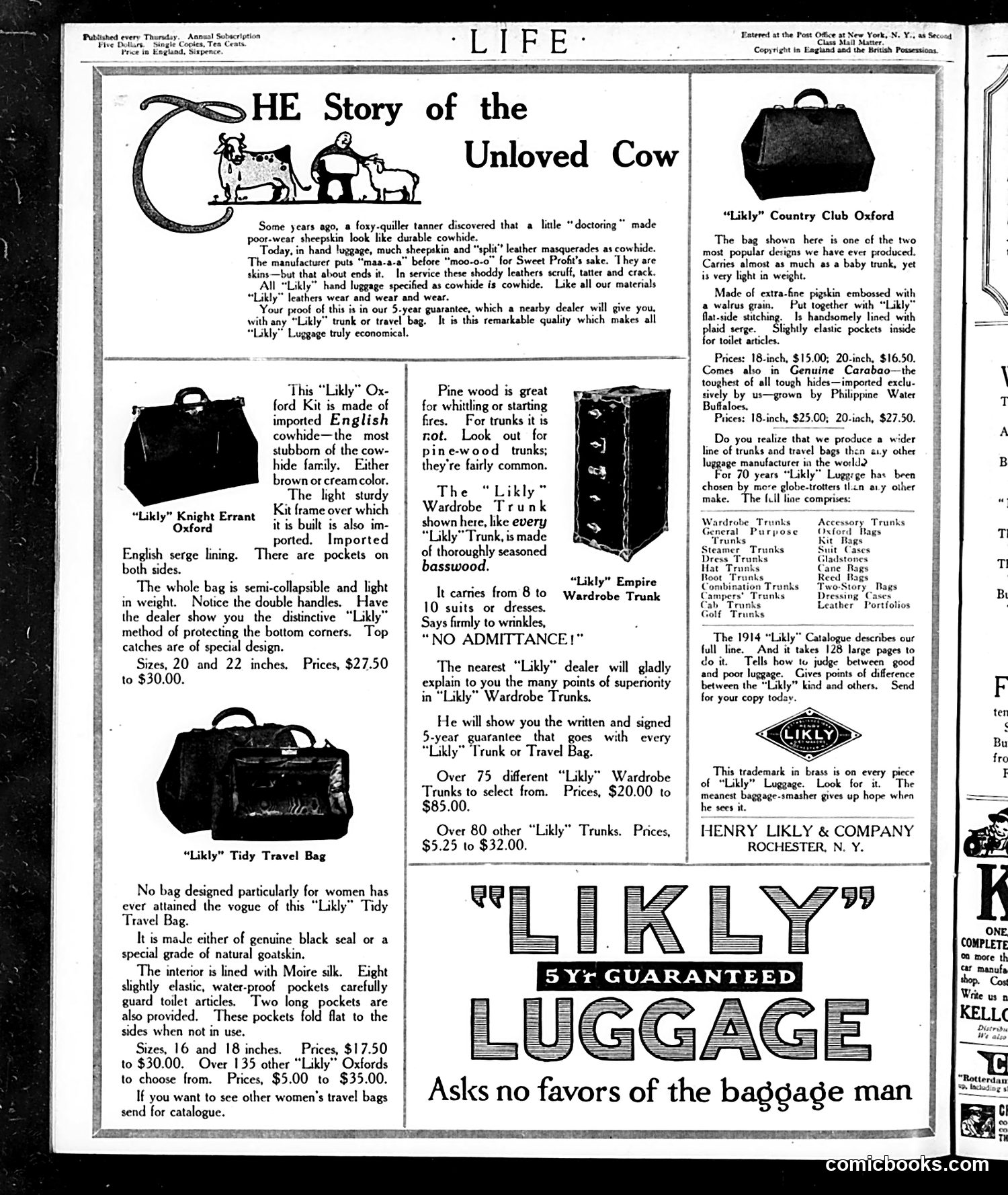 Life — June 18, 1914 — page 2 of 44