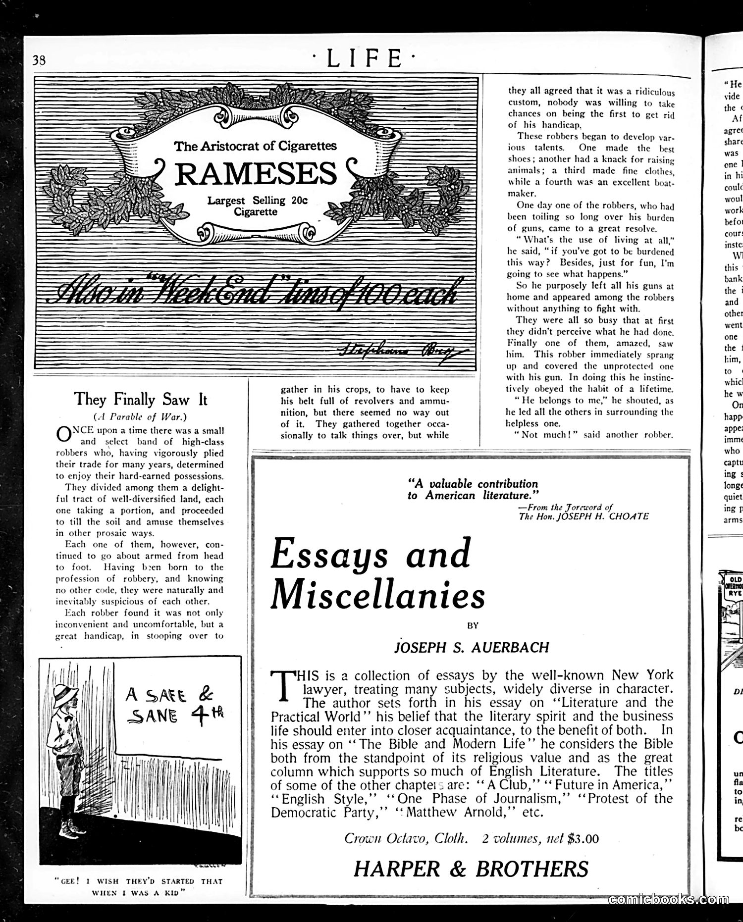 Life — July 2, 1914 — page 38 of 44