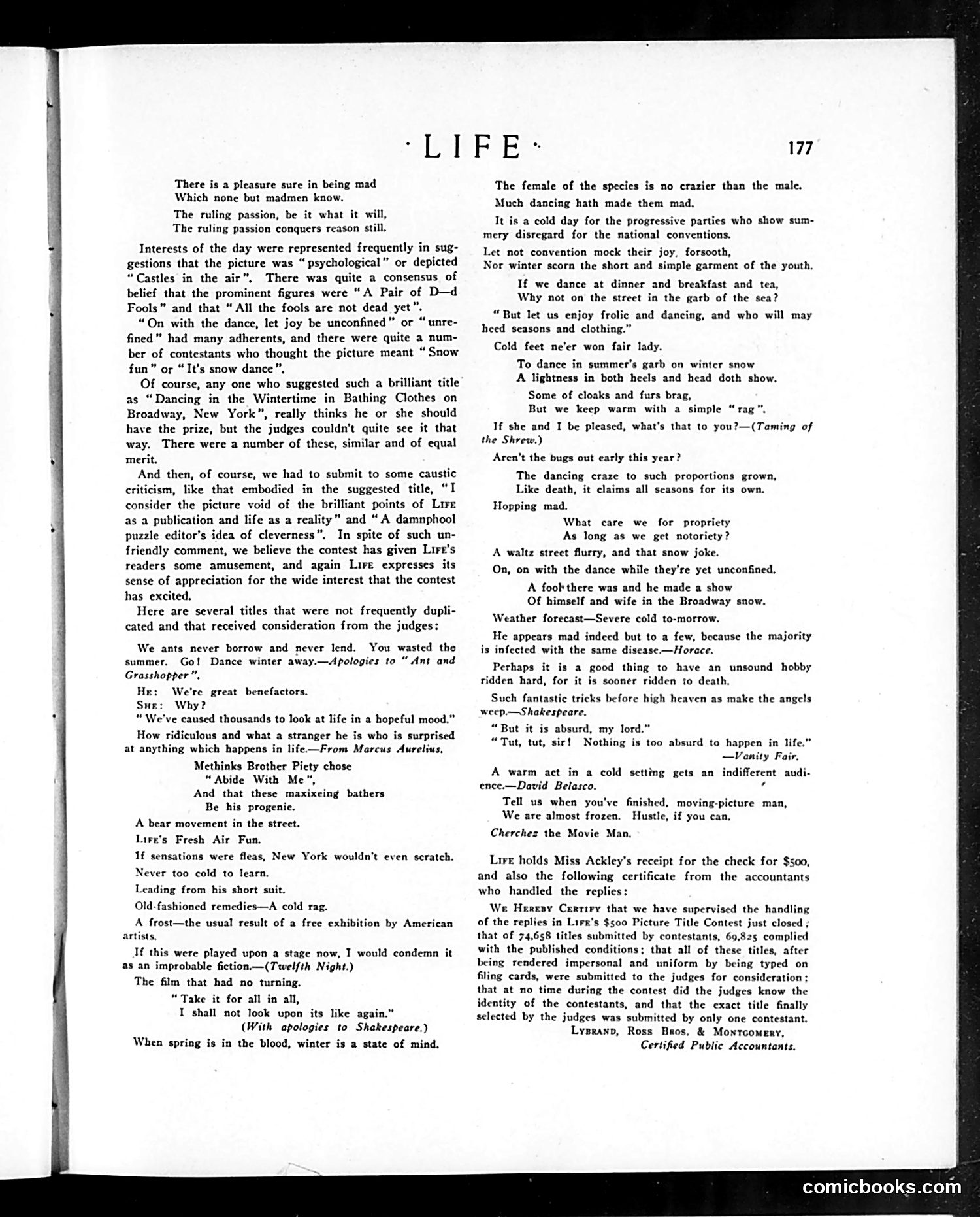 Life — July 30, 1914 — page 13 of 40