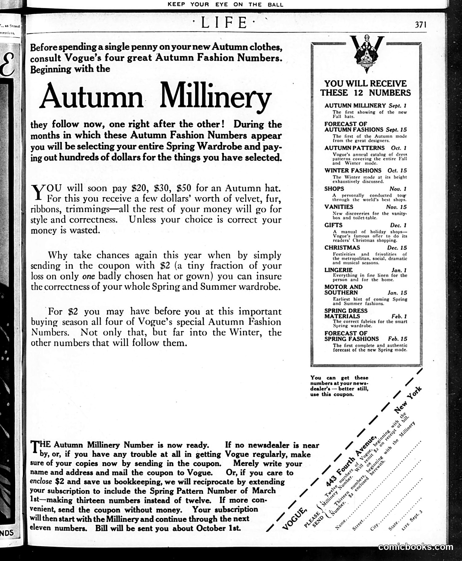 Life — September 3, 1914 — page 3 of 48