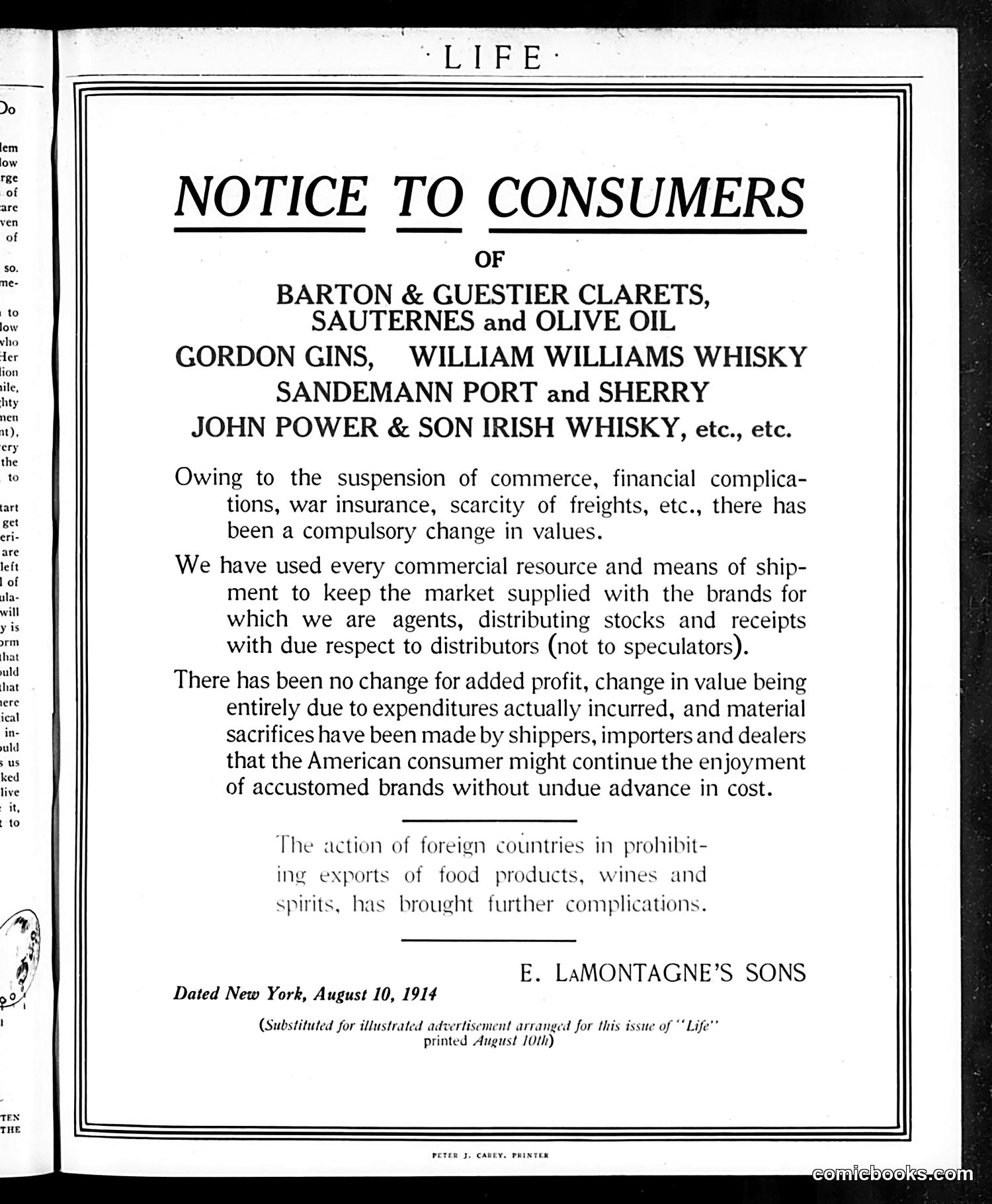 Life — September 10, 1914 — page 47 of 48