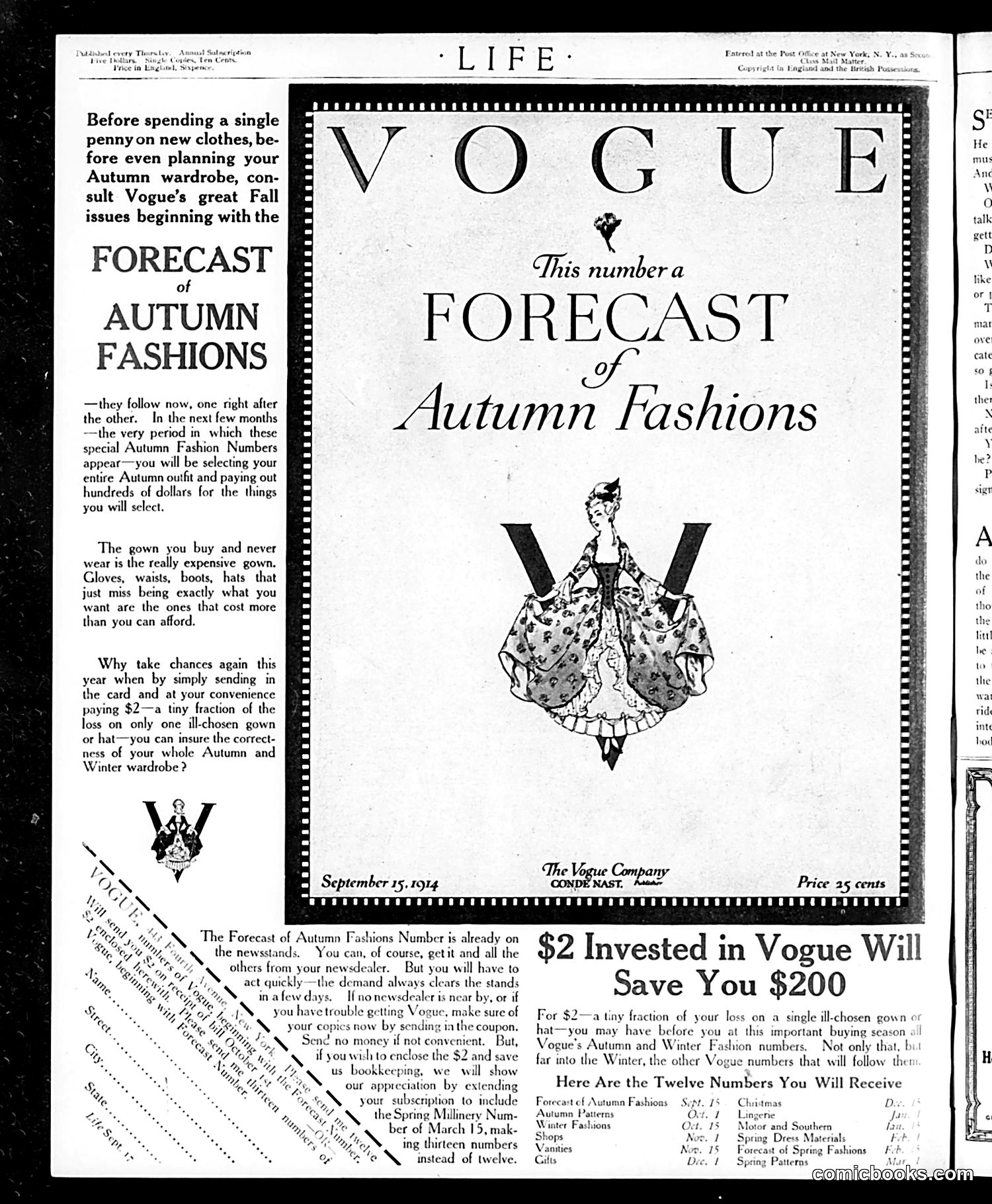 Life — September 17, 1914 — page 2 of 48