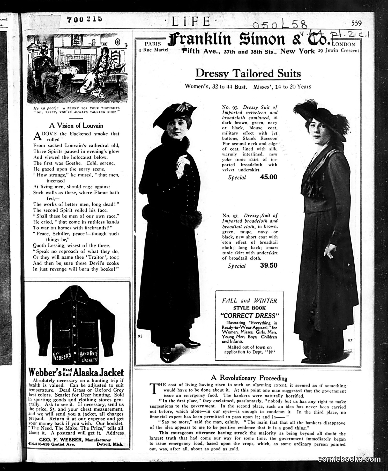 Life — October 1, 1914 — page 3 of 48