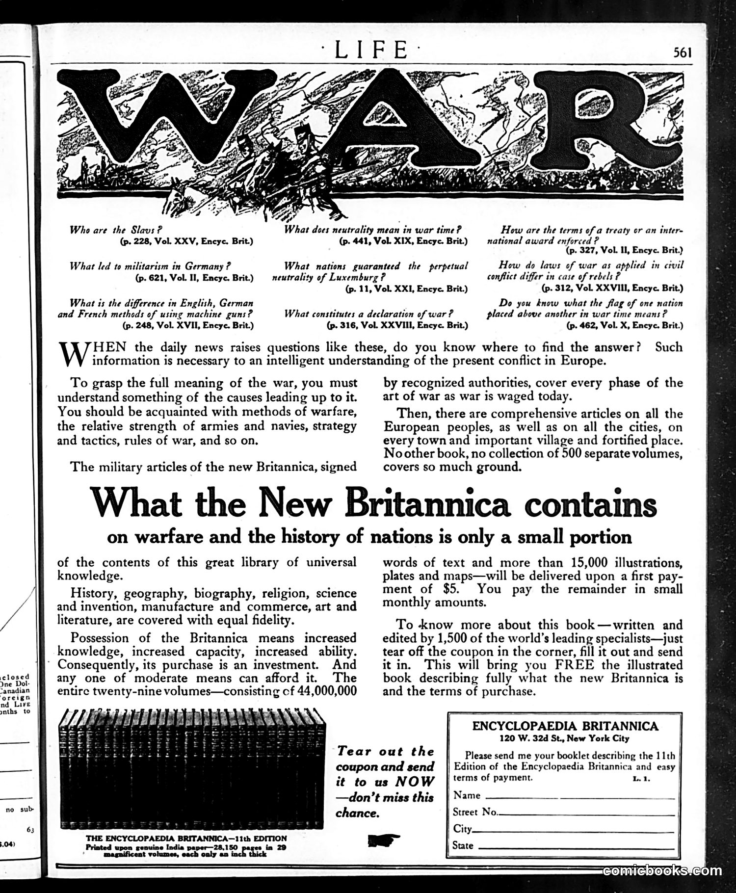 Life — October 1, 1914 — page 5 of 48
