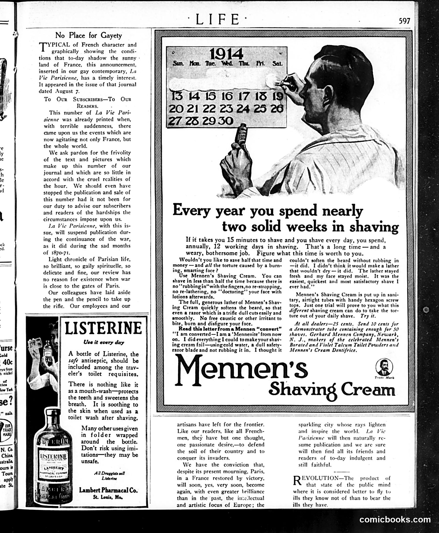 Life — October 1, 1914 — page 41 of 48
