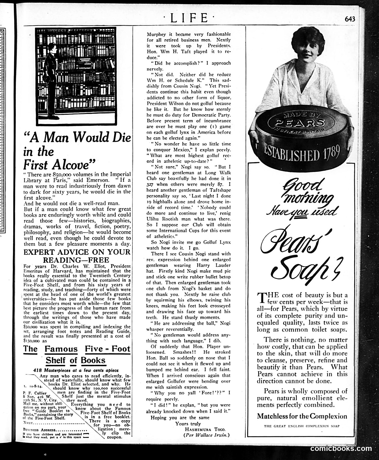 Life — October 8, 1914 — page 39 of 44