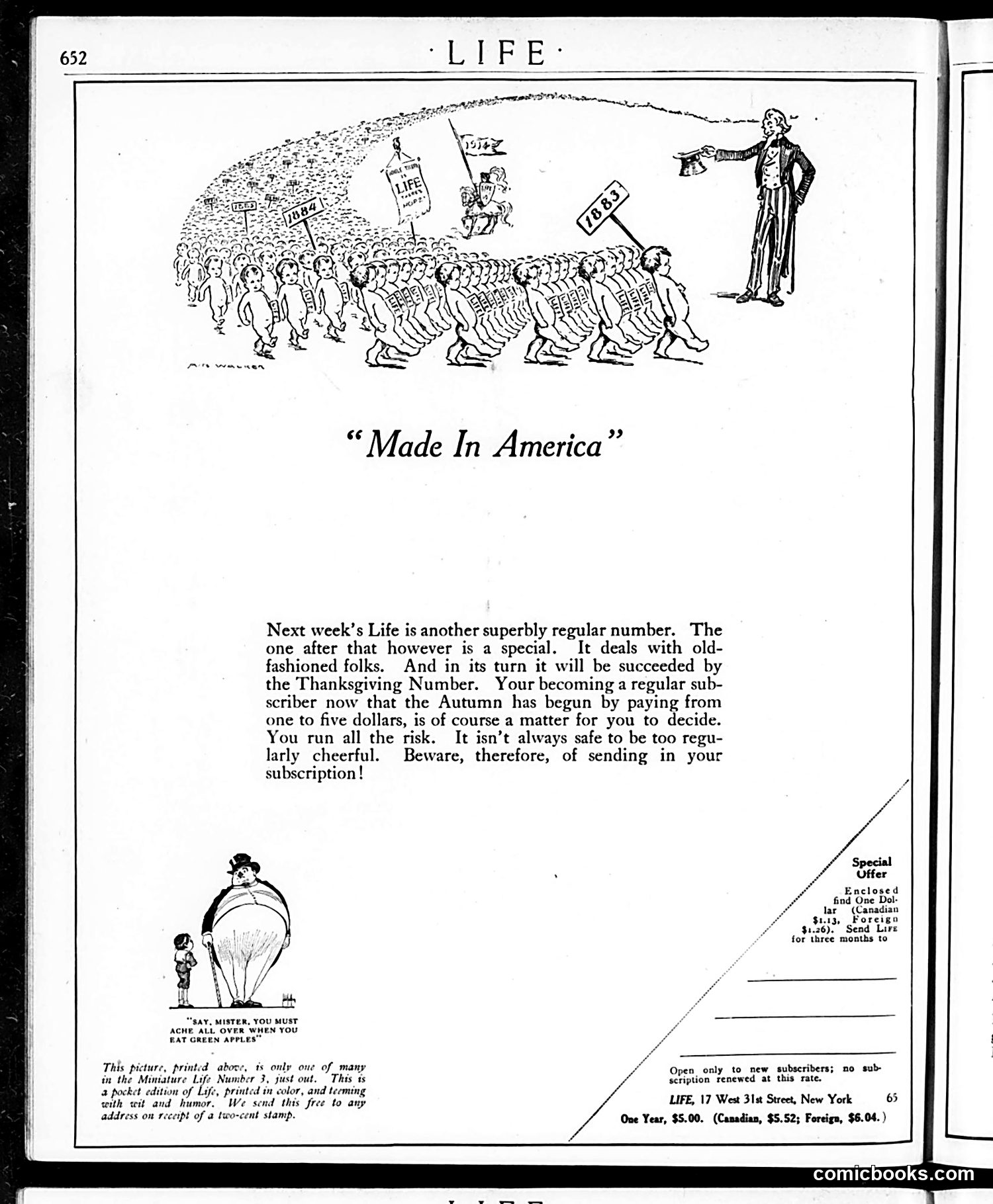 Life — October 15, 1914 — page 4 of 48