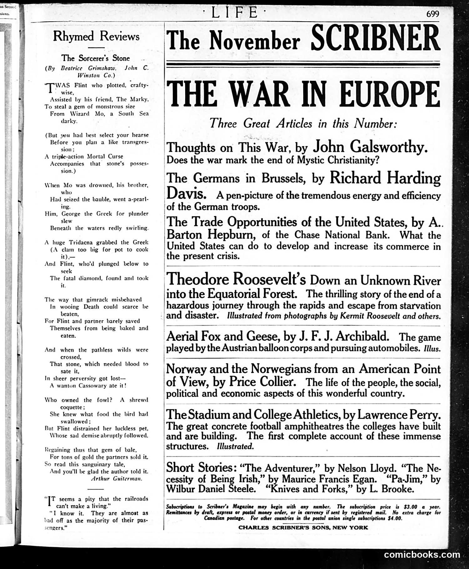 Life — October 22, 1914 — page 3 of 44