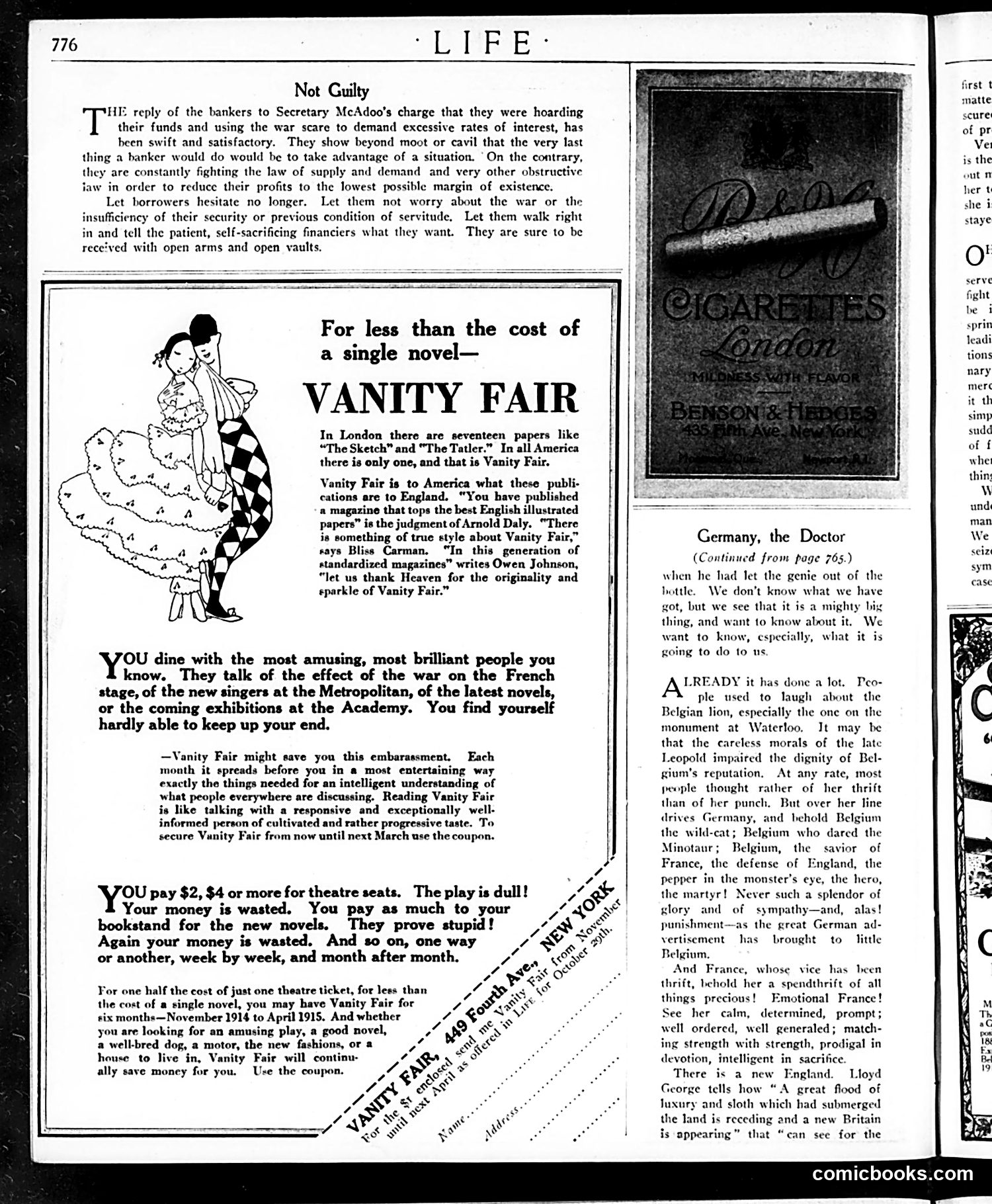 Life — October 29, 1914 — page 36 of 44
