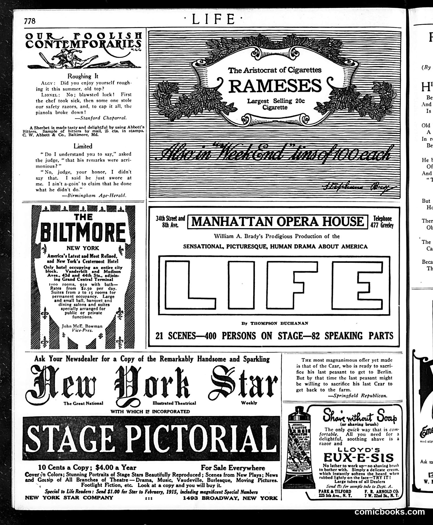 Life — October 29, 1914 — page 38 of 44