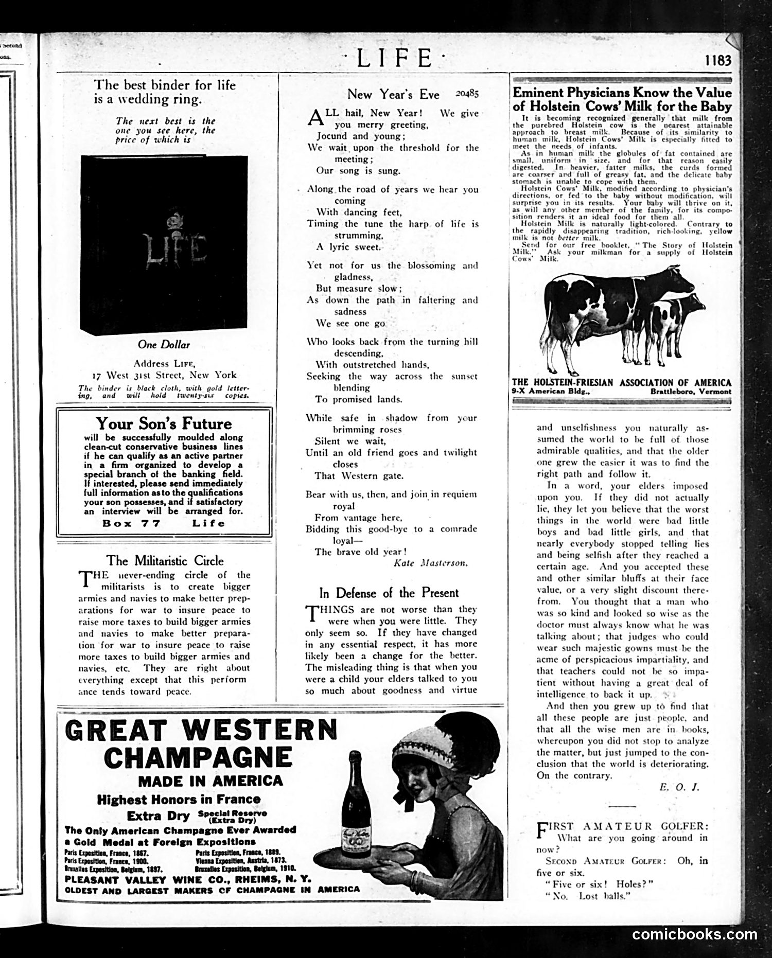 Life — December 31, 1914 — page 3 of 41