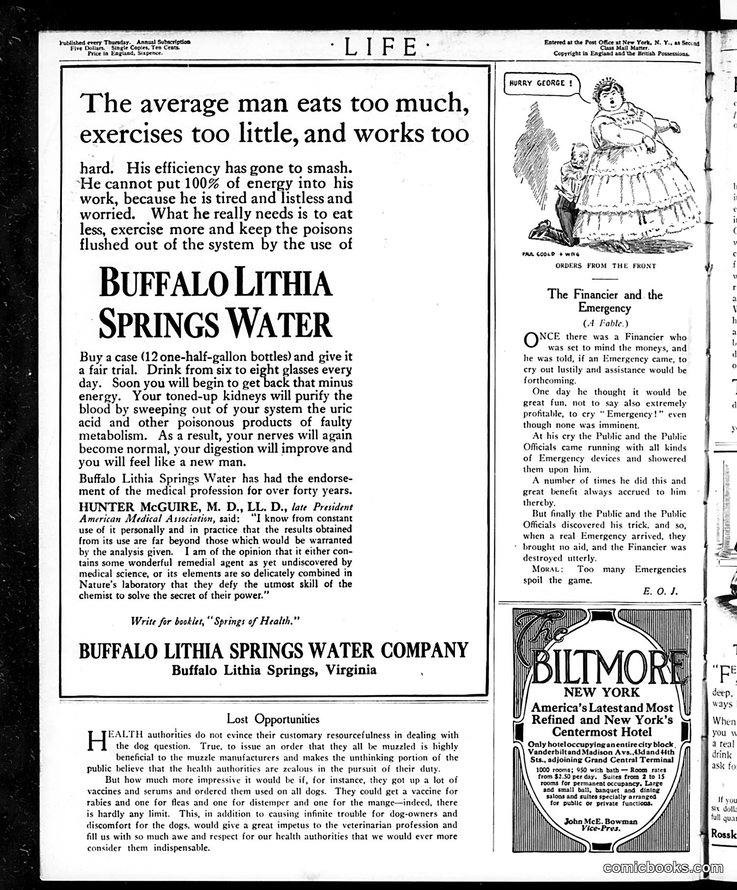 Life — January 7, 1915 — page 2 of 44