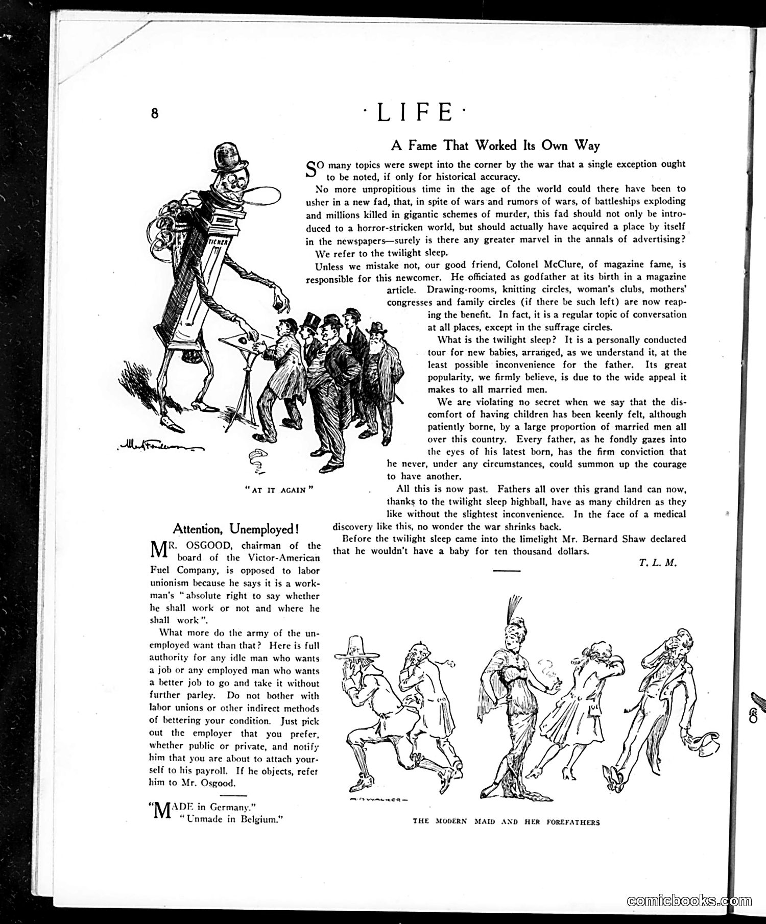 Life — January 7, 1915 — page 8 of 44