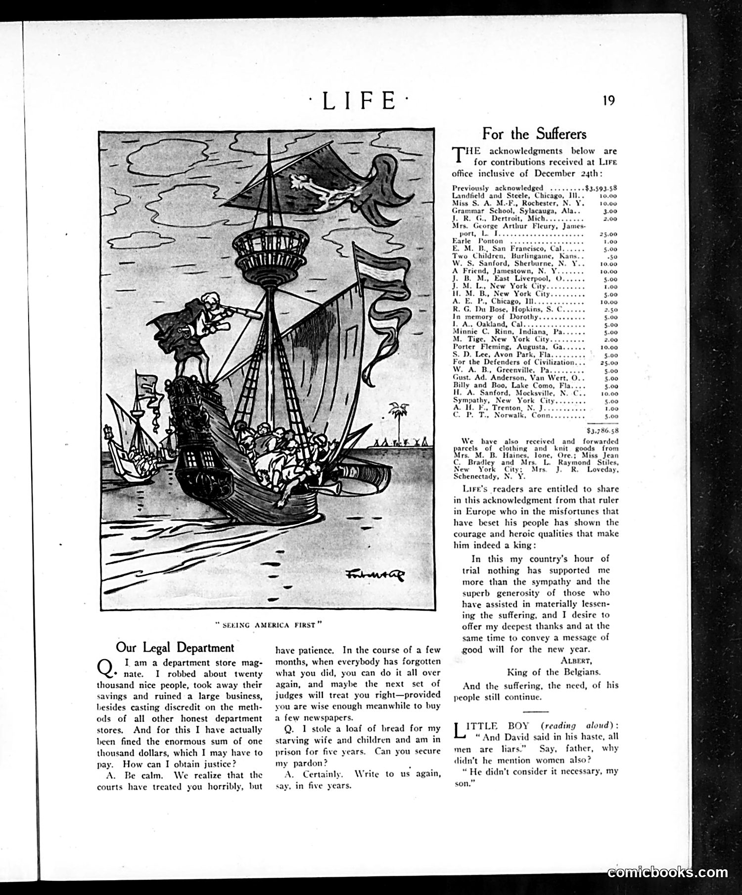 Life — January 7, 1915 — page 19 of 44