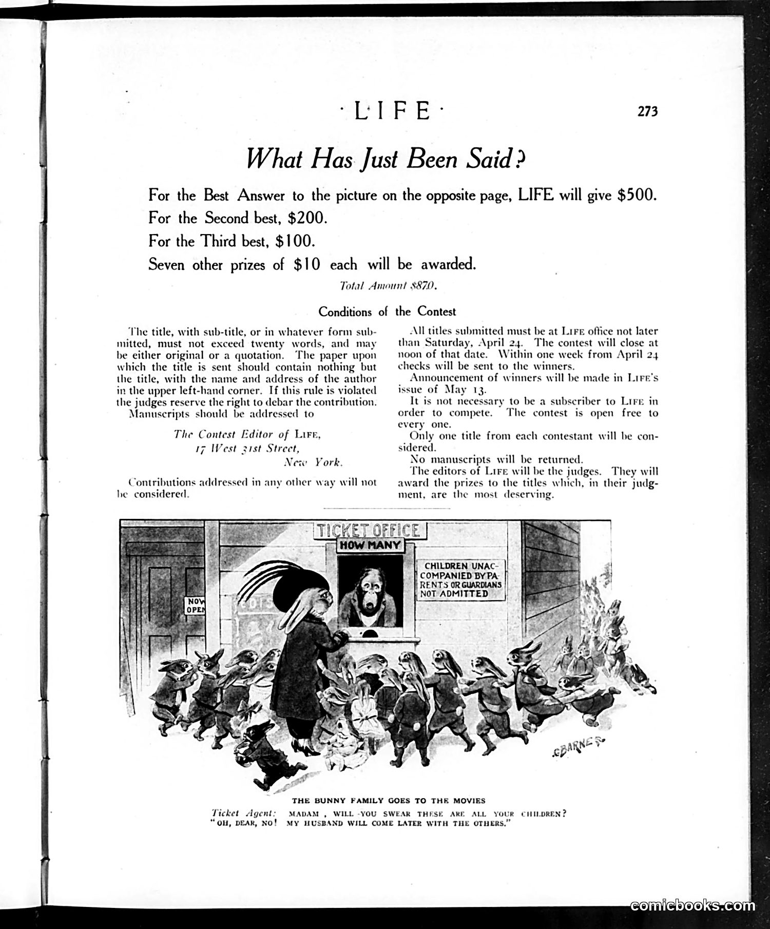 Life — February 18, 1915 — page 13 of 44