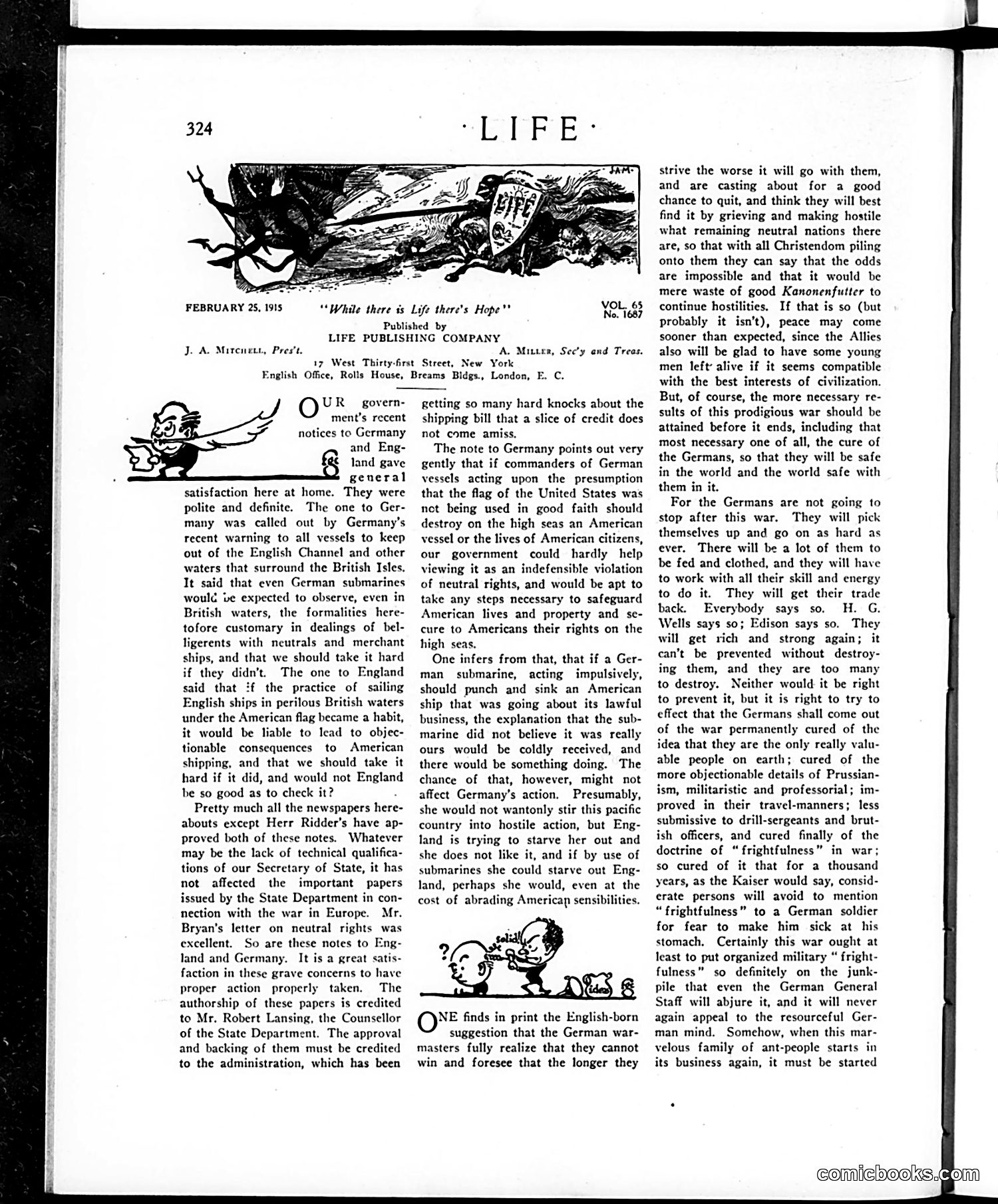 Life — February 25, 1915 — page 20 of 44