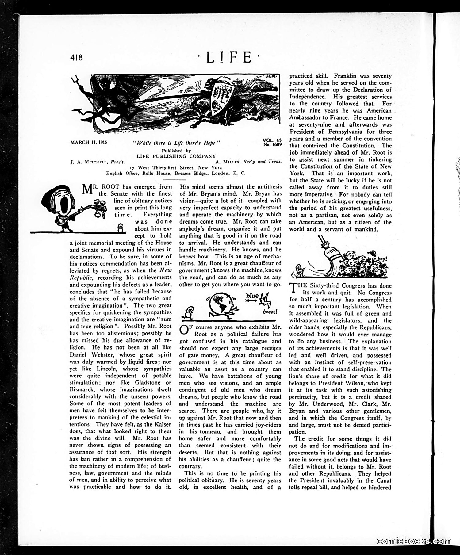 Life — March 11, 1915 — page 22 of 48