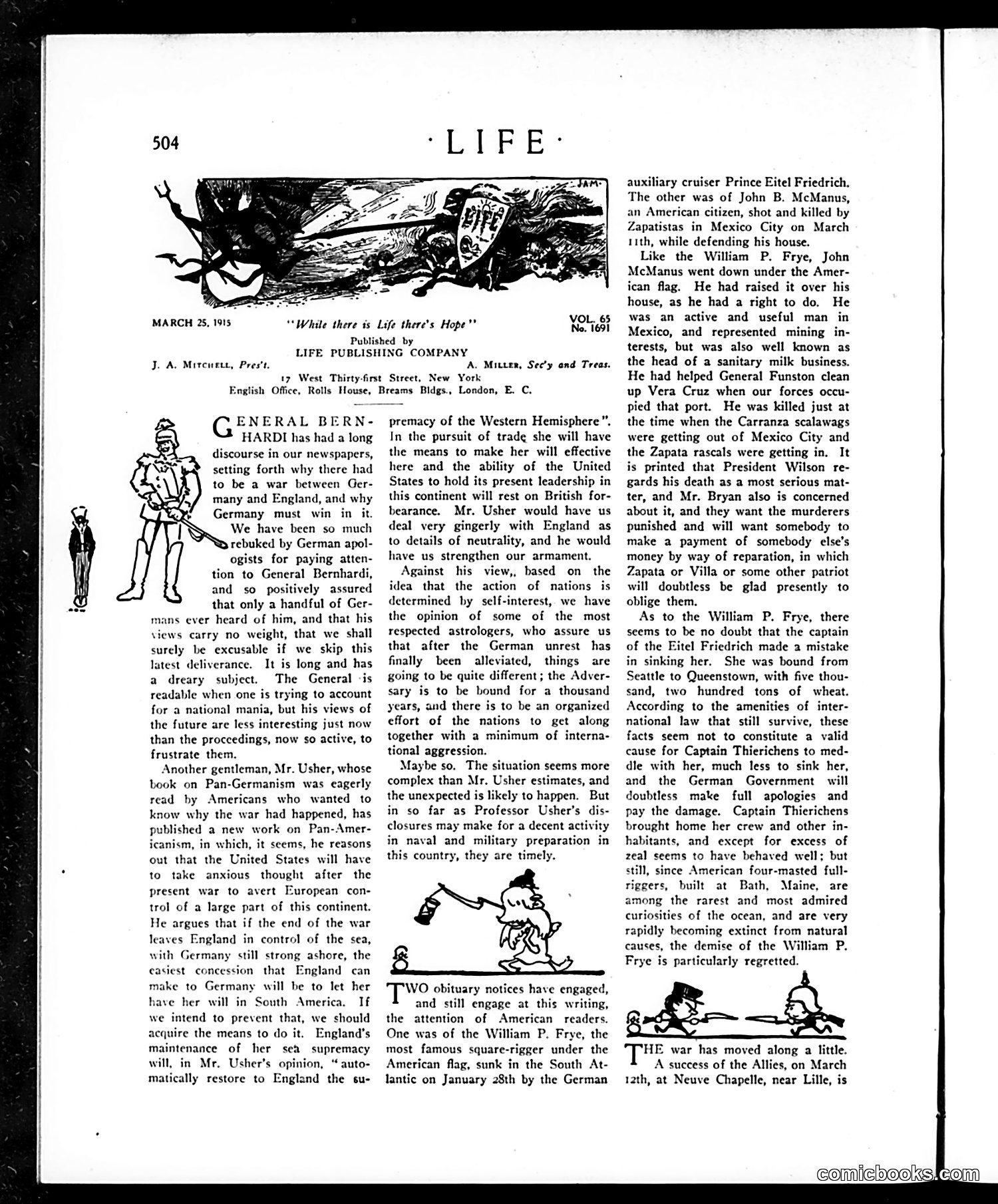 Life — March 25, 1915 — page 20 of 44