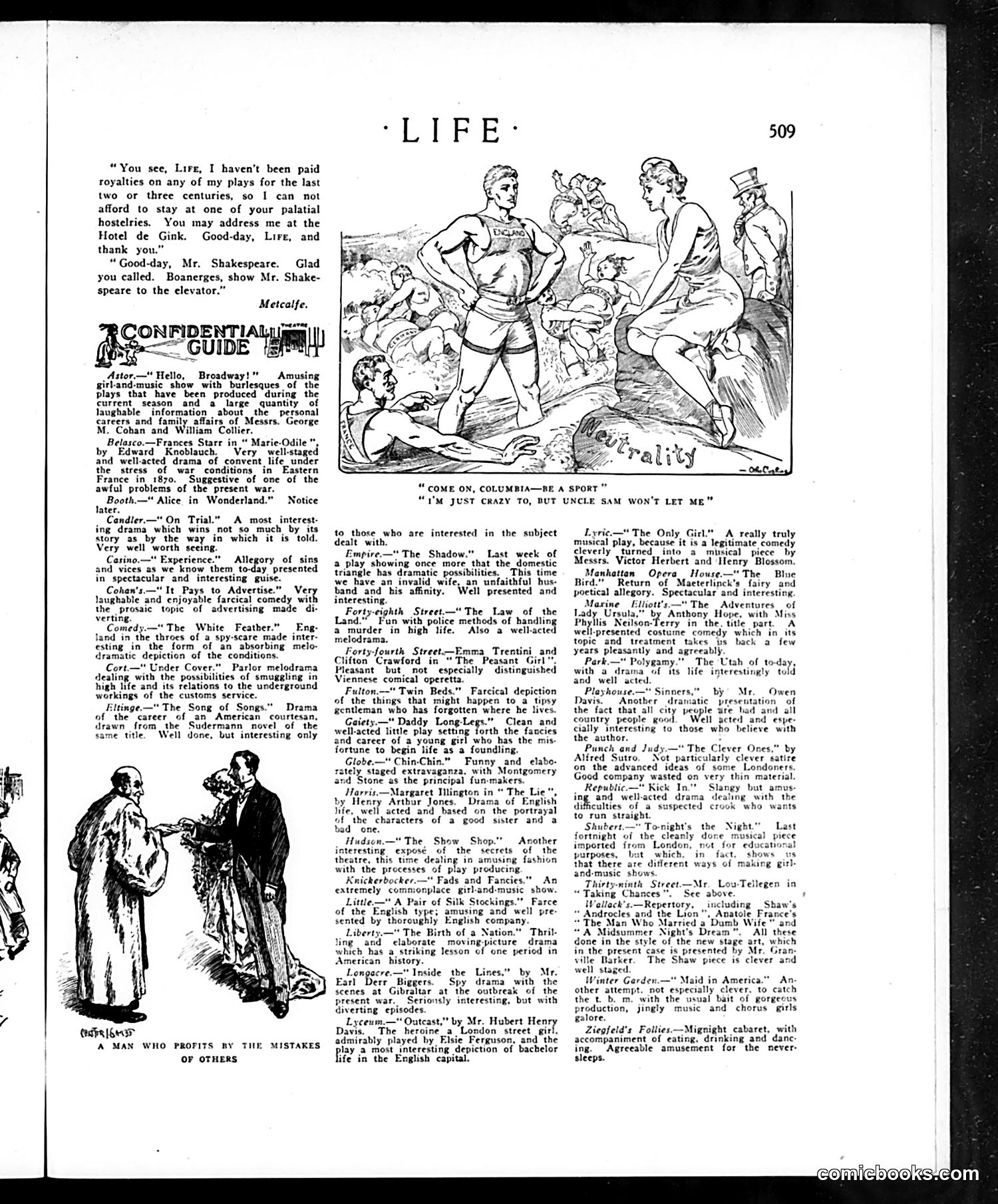 Life — March 25, 1915 — page 25 of 44