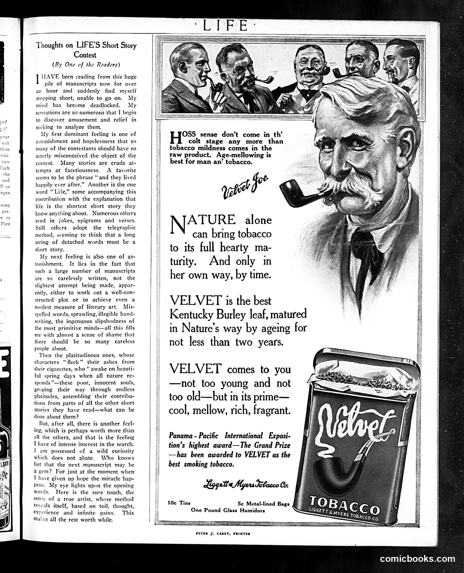 Life — August 26, 1915 — page 47 of 48