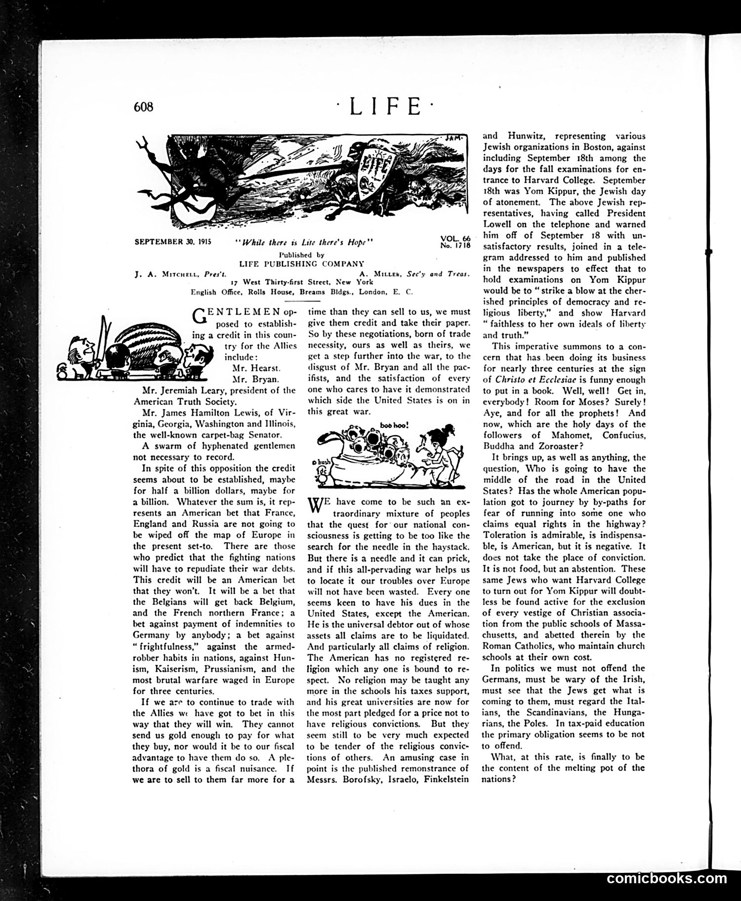 Life — September 30, 1915 — page 20 of 45