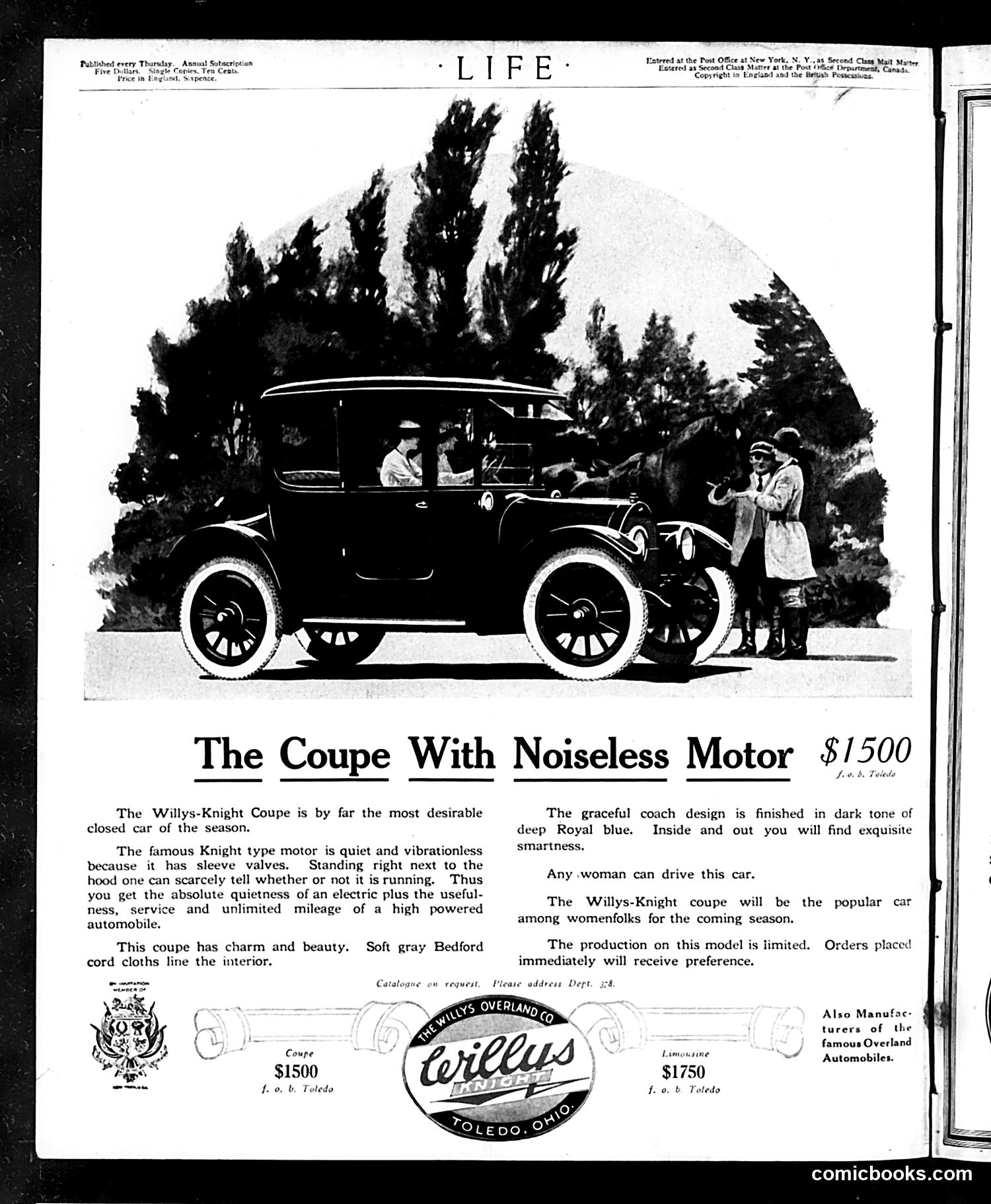 Life — October 7, 1915 — page 2 of 52