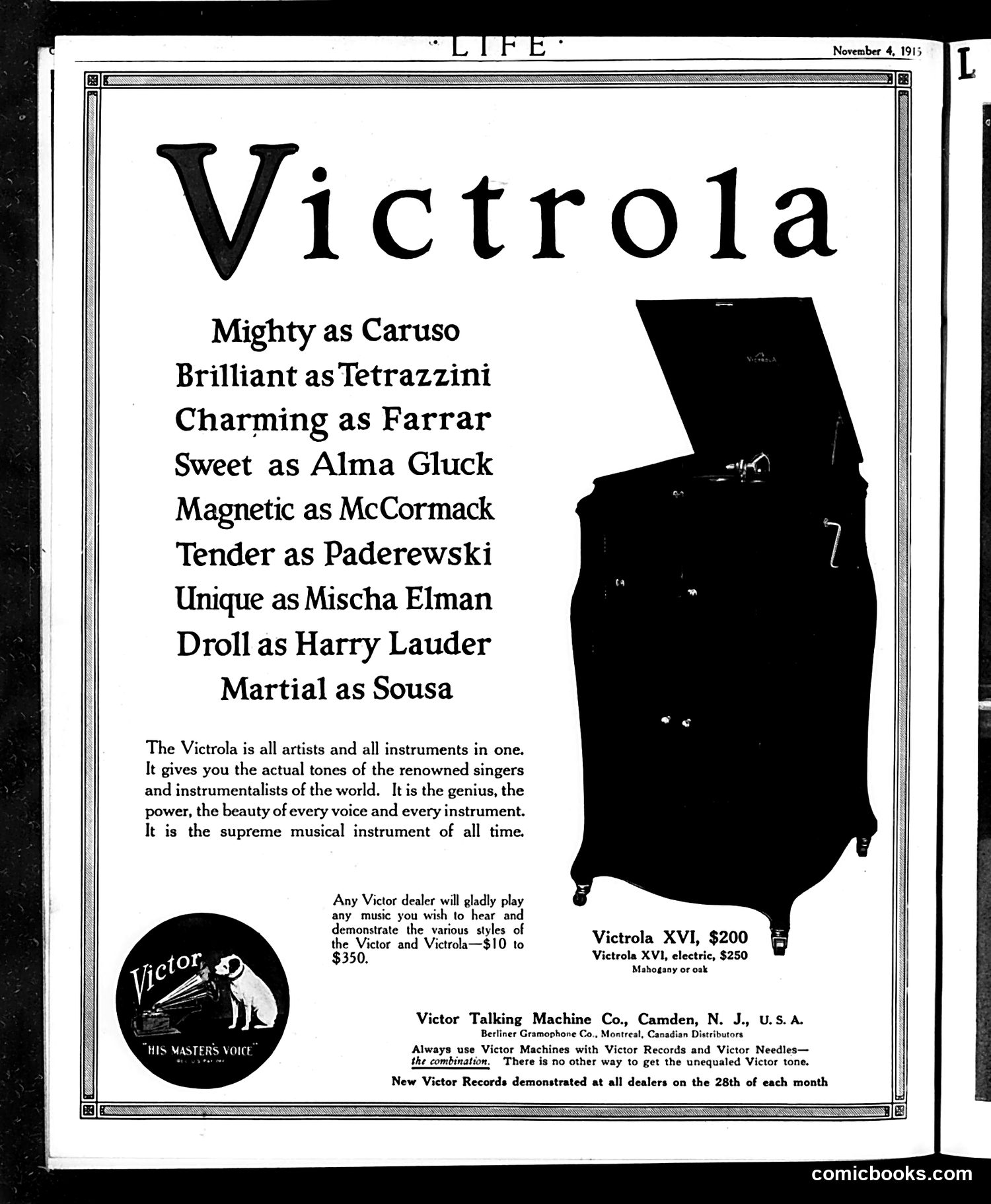 Life — November 4, 1915 — page 56 of 56
