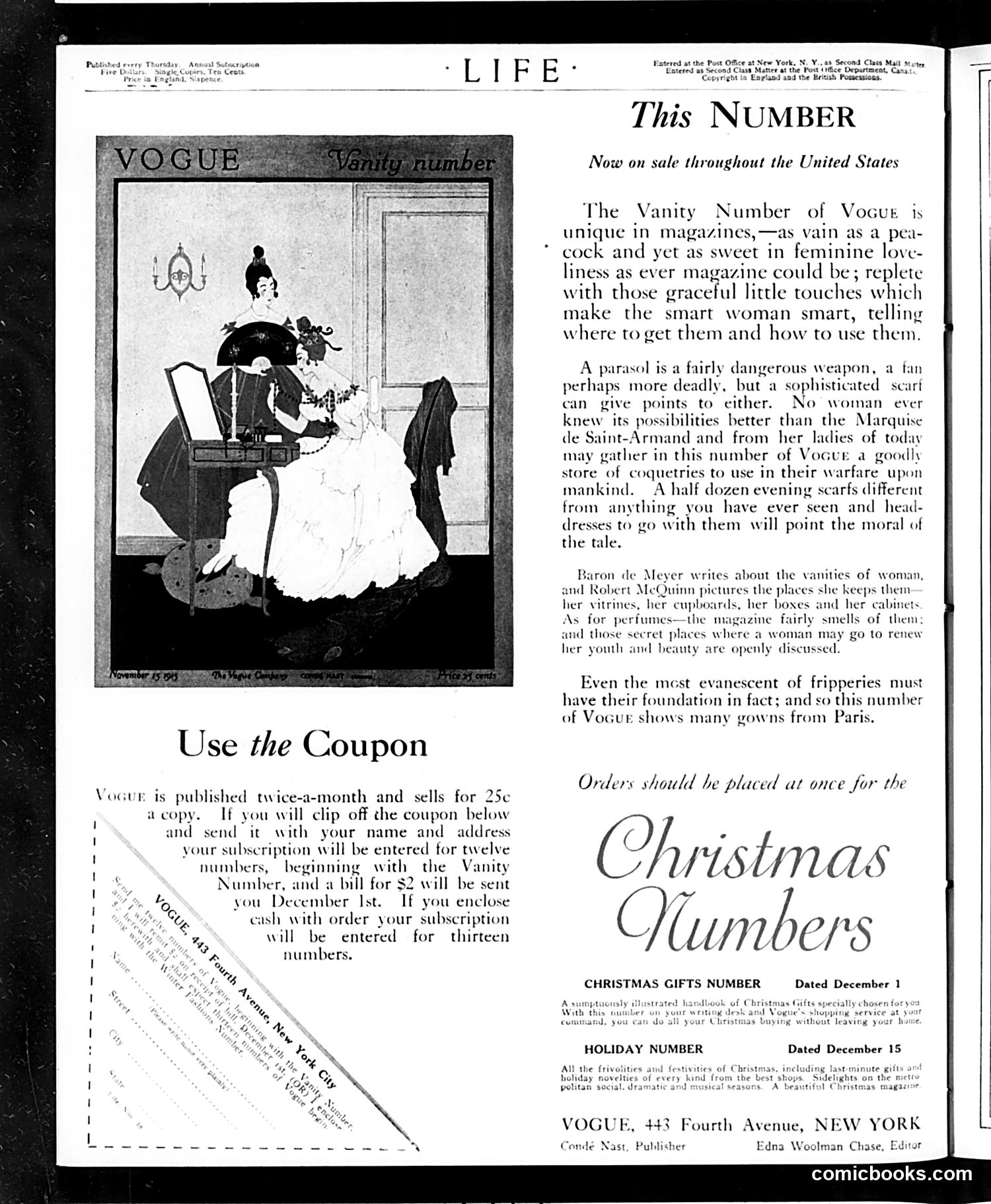 Life — November 18, 1915 — page 2 of 52